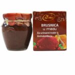 Brusnica u medu 230g Apimed