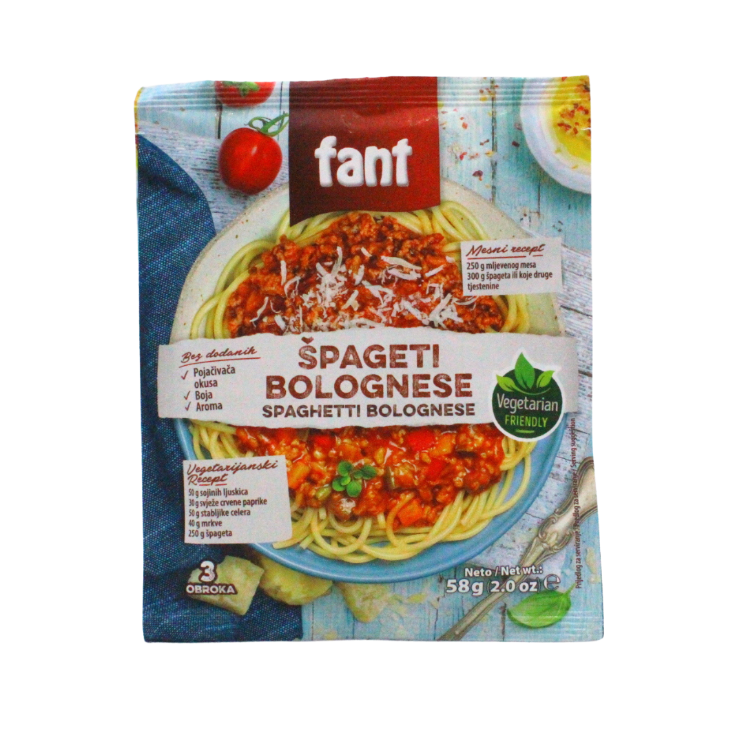 102 Fant špageti bologneze 58g - Image 1