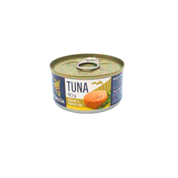 Tuna komadi u biljnom ulju 80g Galija