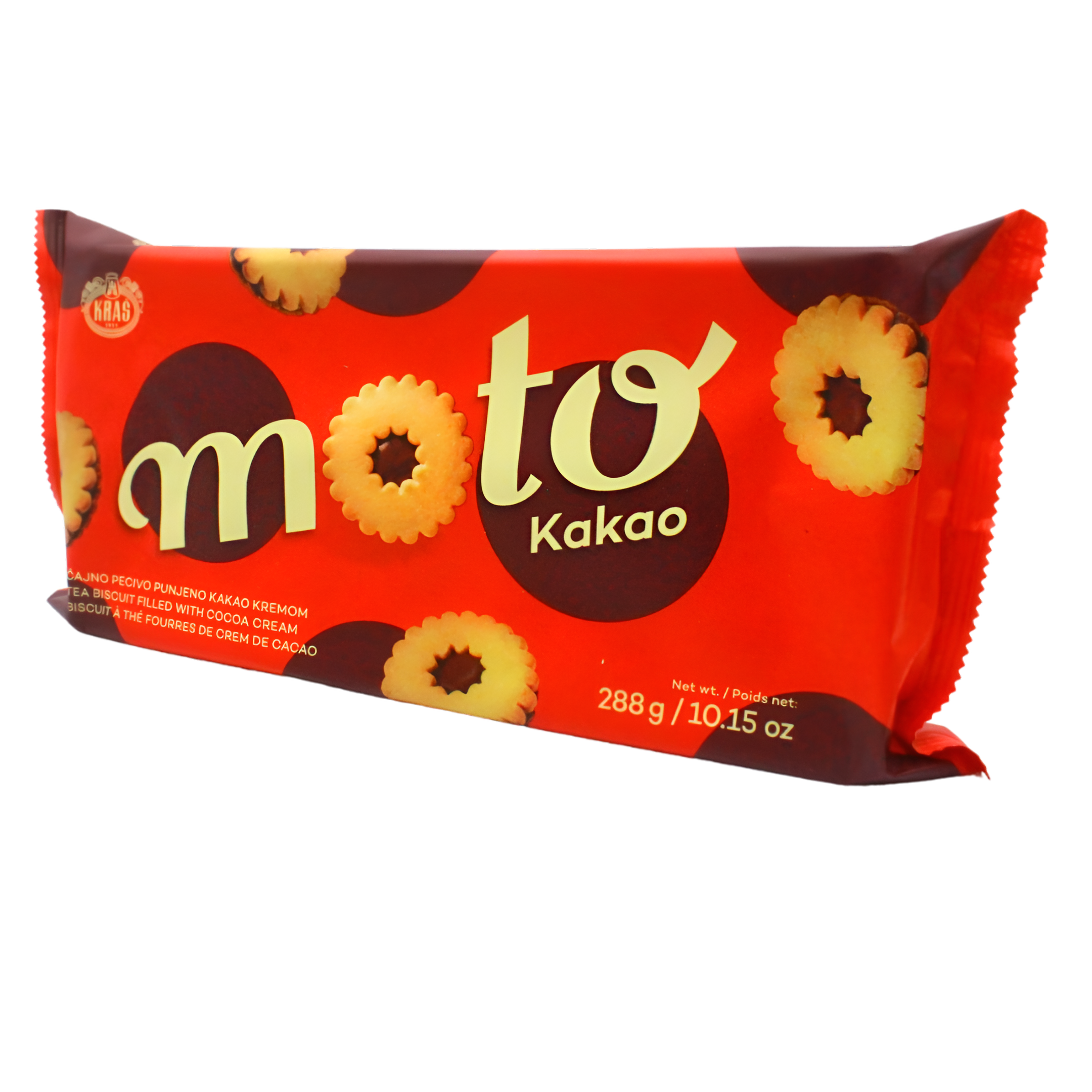 161-1 (1) Keks Moto kakao 288g Kraš - Image 1