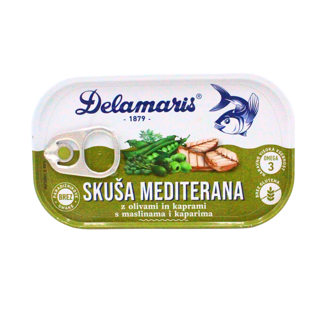 173 Skuša mediterana 125g Delamaris - Image 1