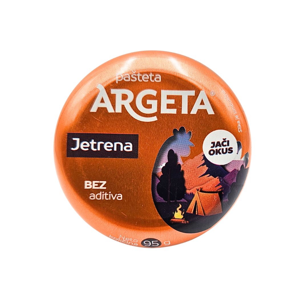 185 Pašteta jetrena 95g Argeta - Image 1