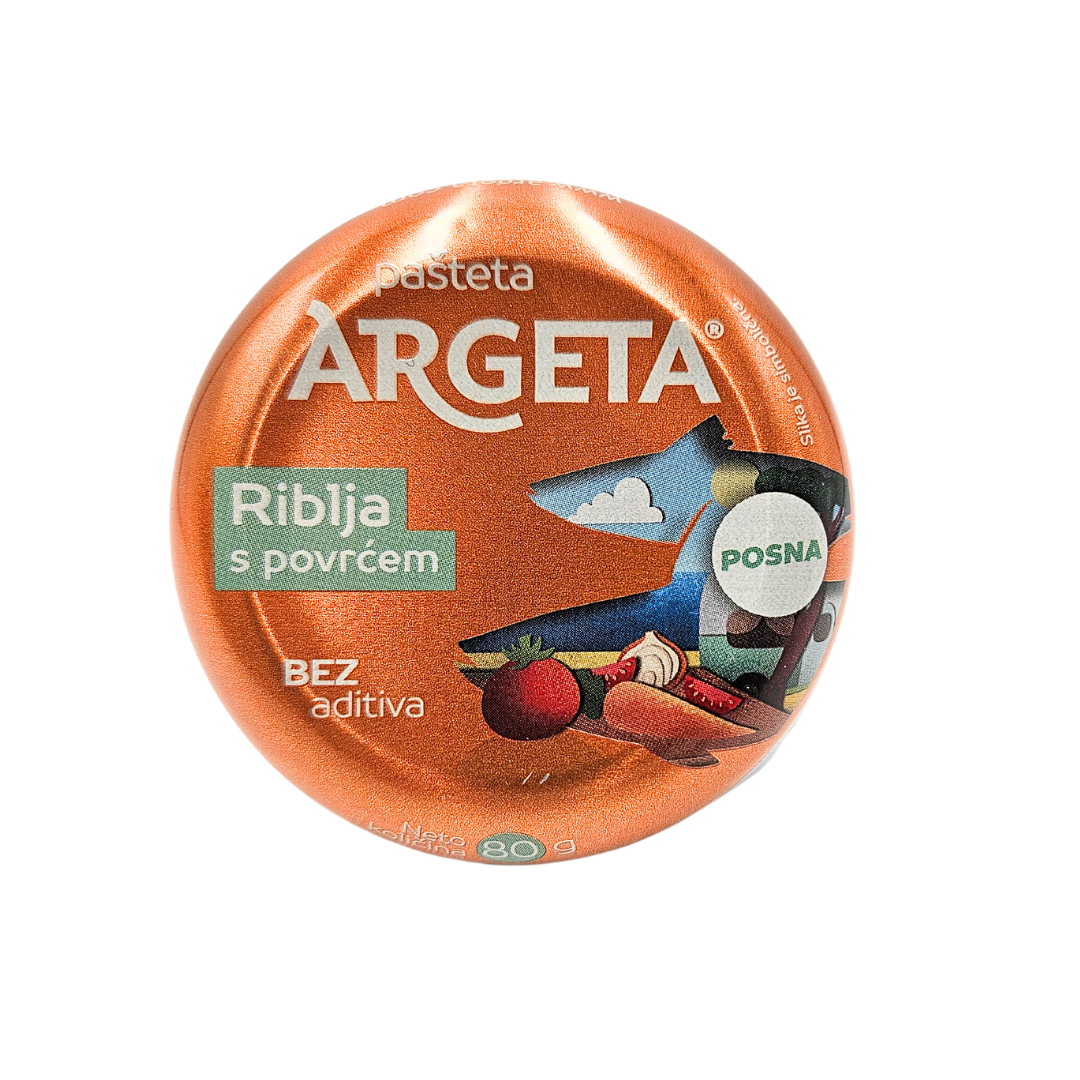 186 Pašteta riblja s povrćem 95g Argeta - Image 1