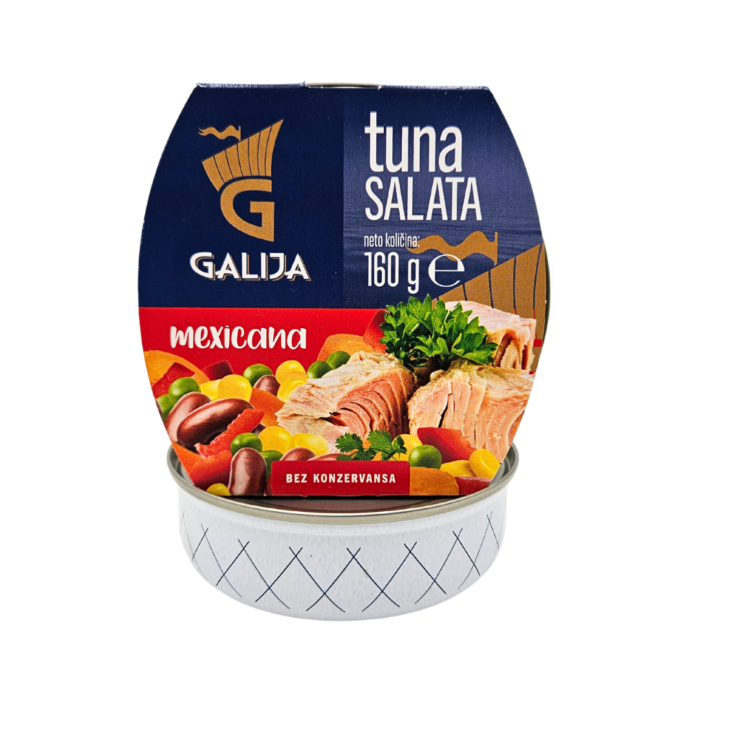 190 Tuna salata mexicana 160g Galija - Image 1