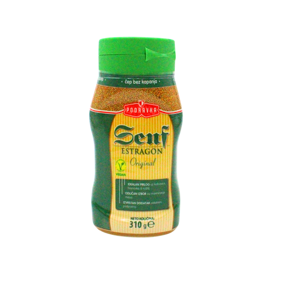 215 Senf estragon squeeze 310g Podravka - Image 1