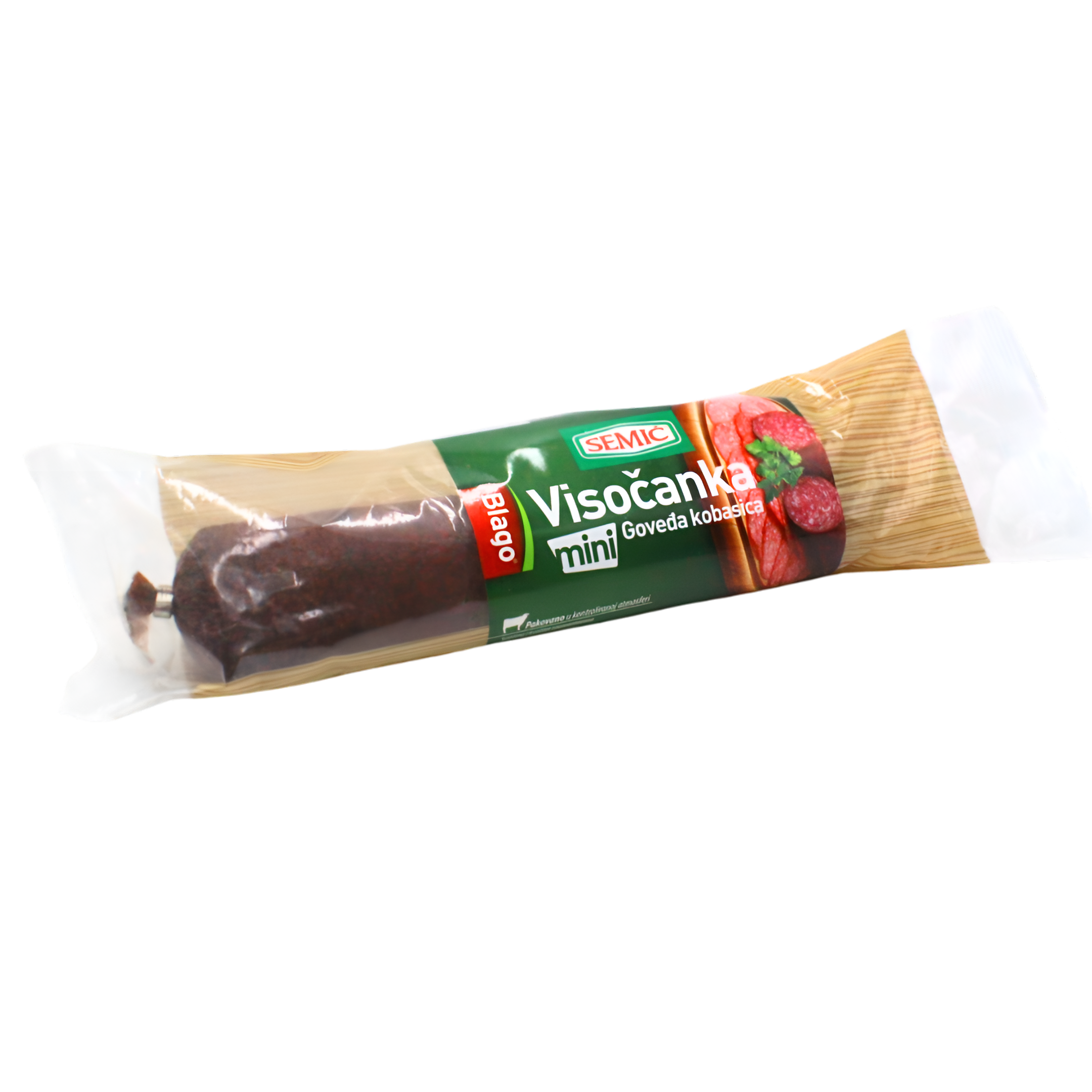 224-1 Goveđa kobasica visočanka mini 300g Semić - Image 1