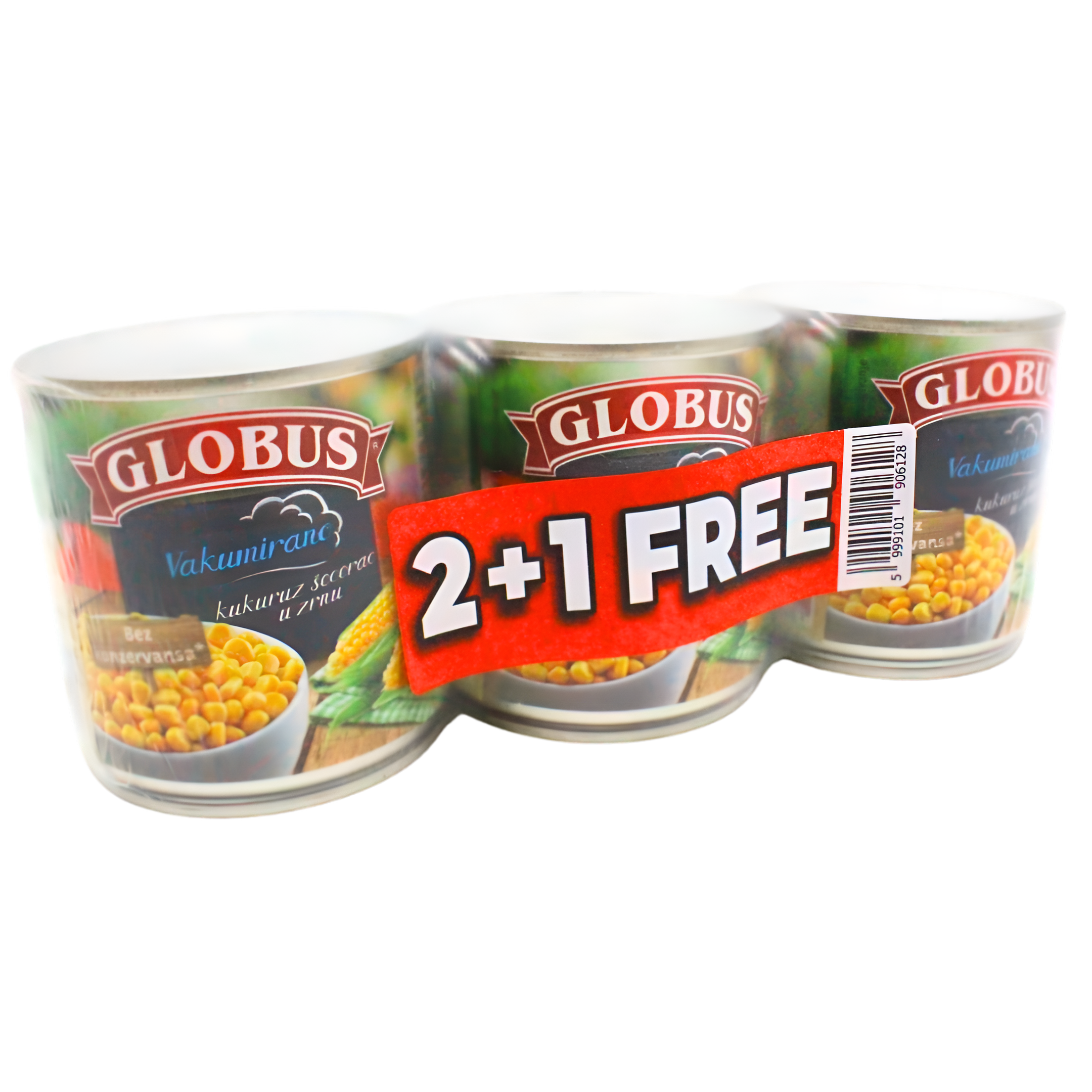 259-1 Kukuruz šećerac 150g 2+1 gratis Globus - Image 1