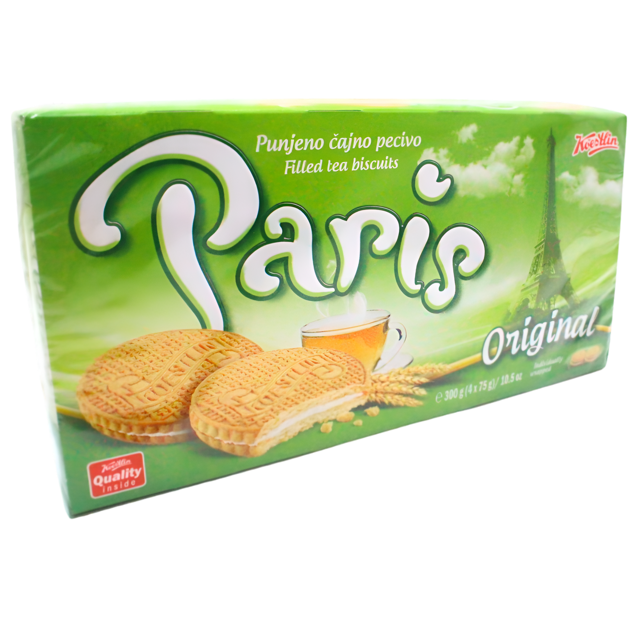 268-1 Čokoladni čajni biskvit original Paris 300g Koestlin - Image 1