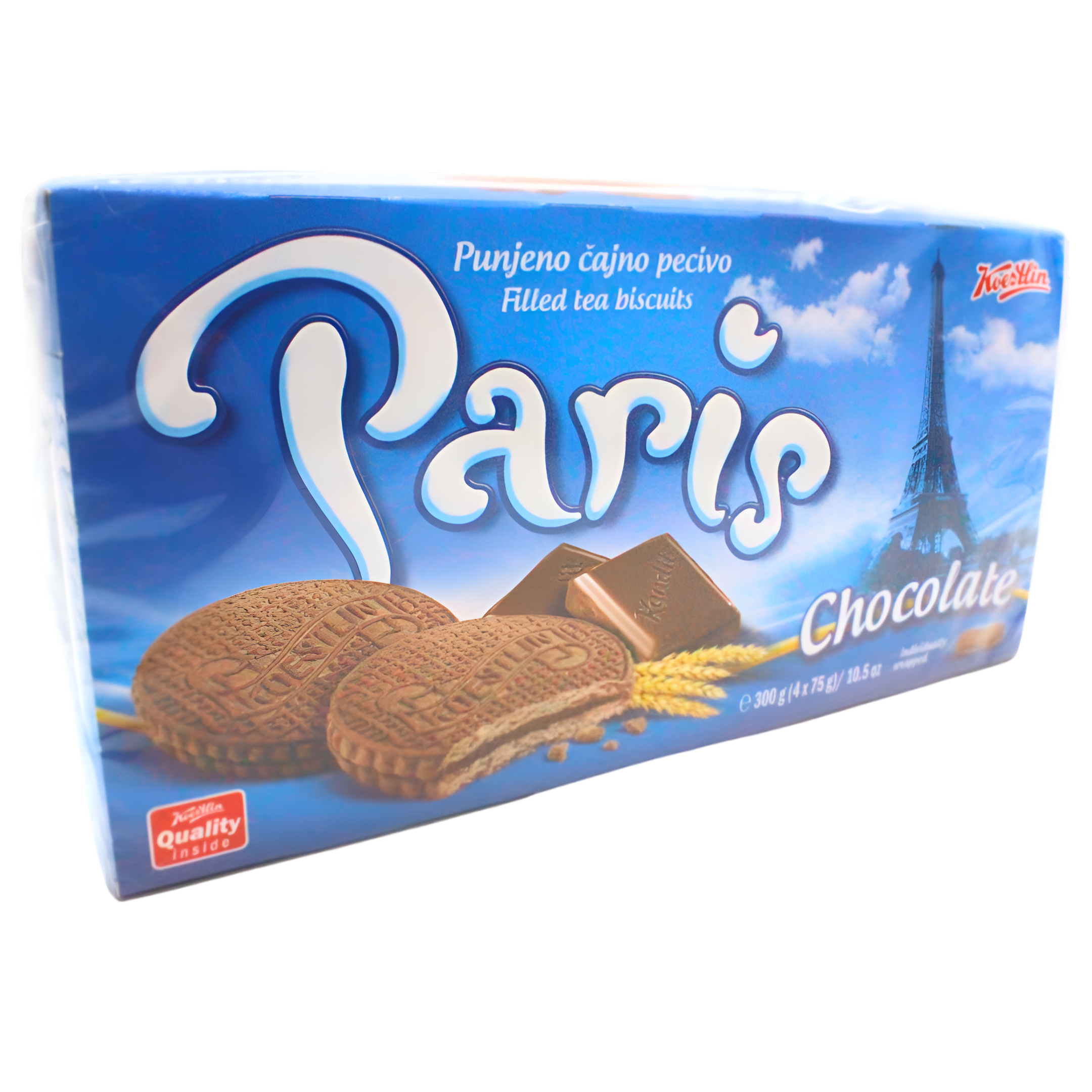 269-1 Čokoladni čajni biskvit Paris 300g Koestlin - Image 1