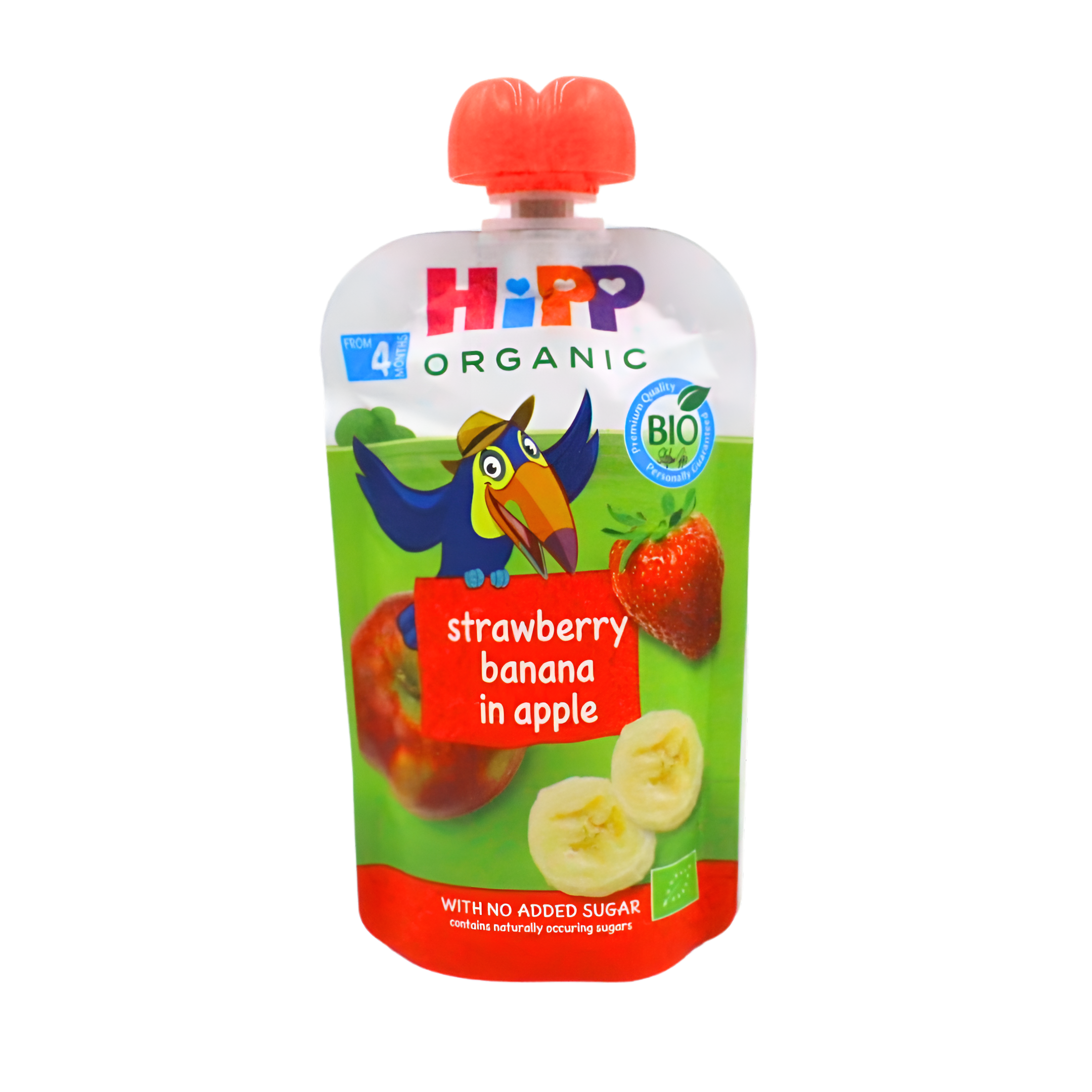 309-1 Kašica jagoda banana & jabuka 100g Hipp - Image 1