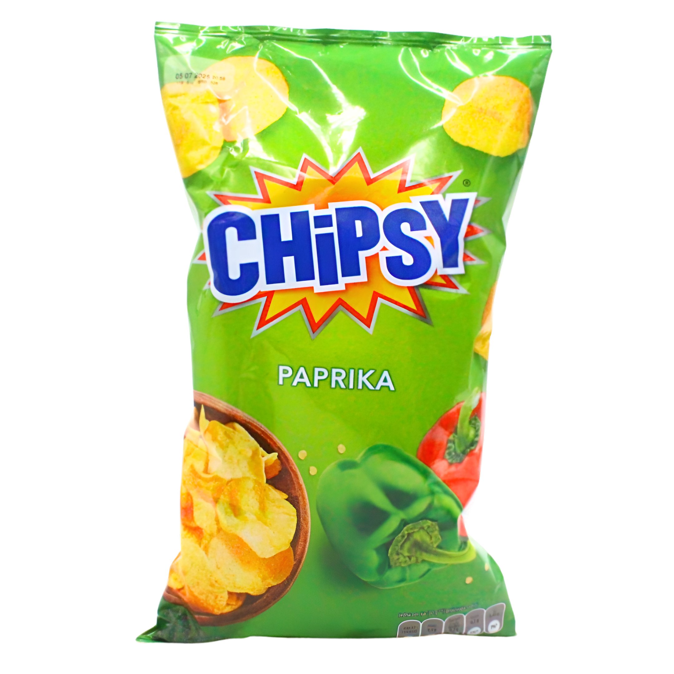 336-1 Čips paprika 140g Chipsy - Image 1