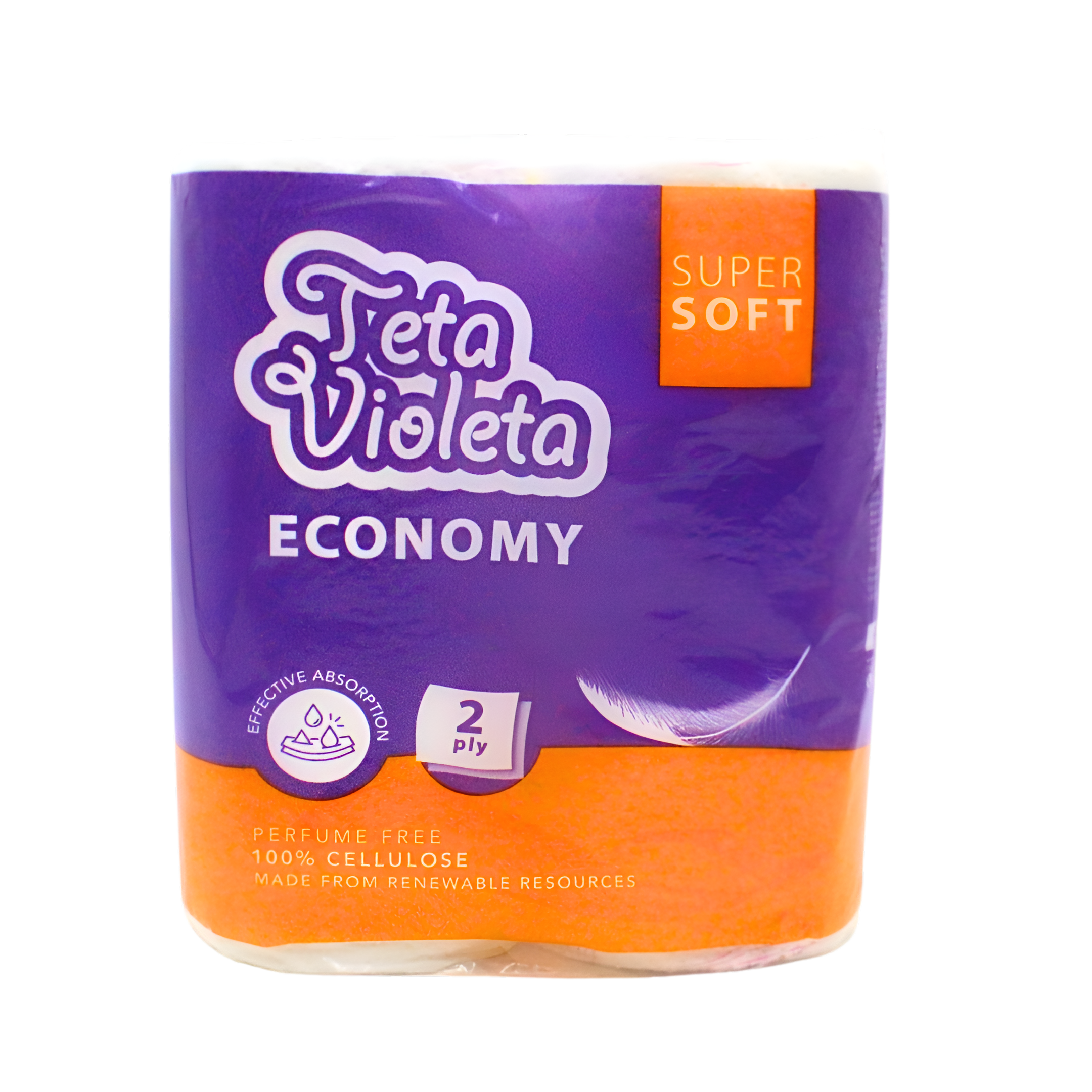362-1 Ubrusi za kuhinju economi 100 listića, 2 kom Violeta - Image 1
