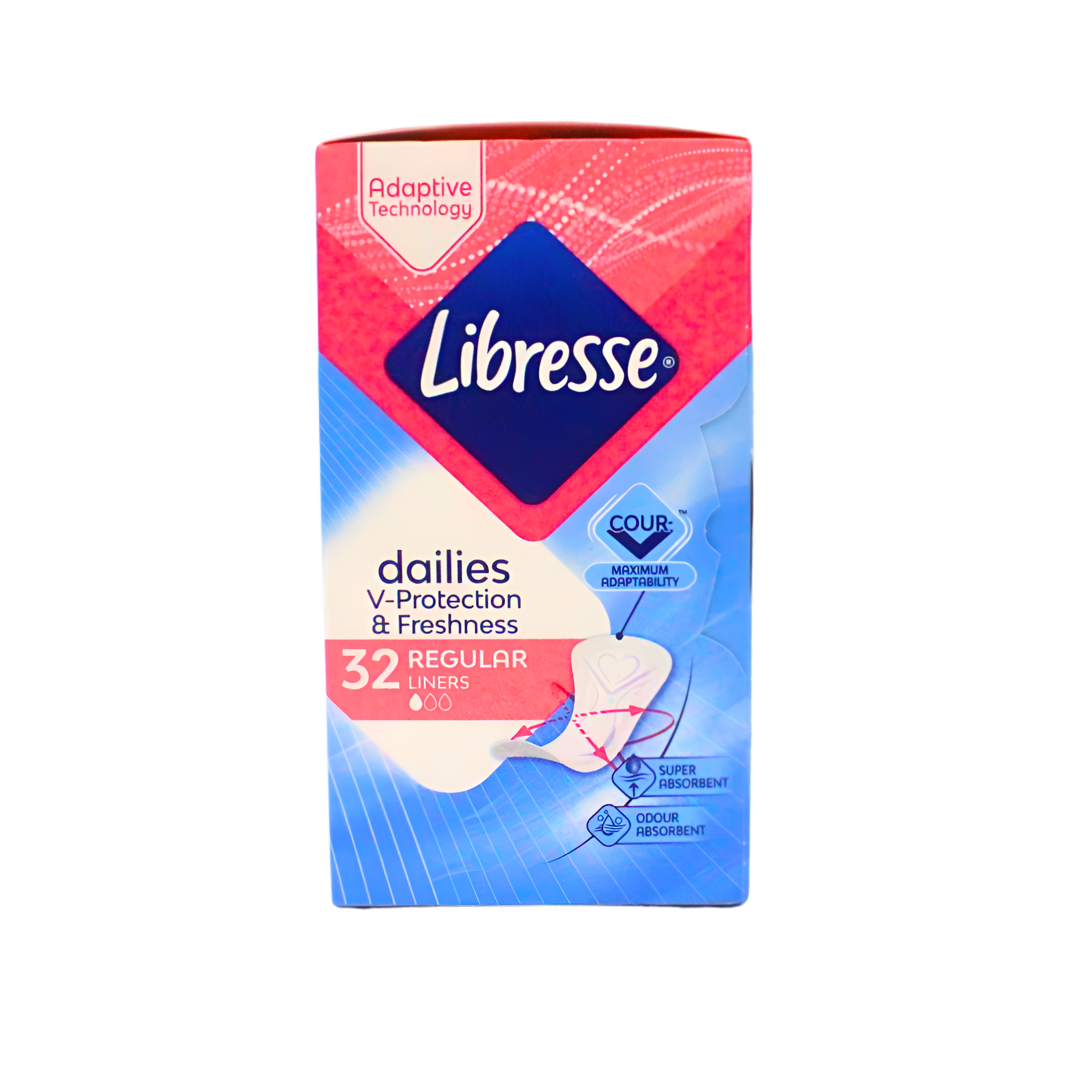 365-1 Libresse dailies fresh higijenski dnevni ulošci-regular,32kom - Image 1