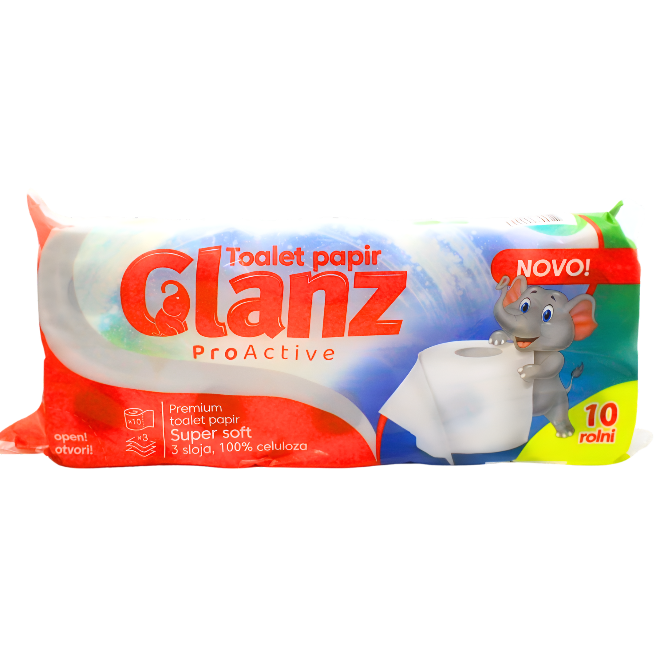 367-1 Toalet papir super soft Glanz 3-sloja 10/1 - Image 1