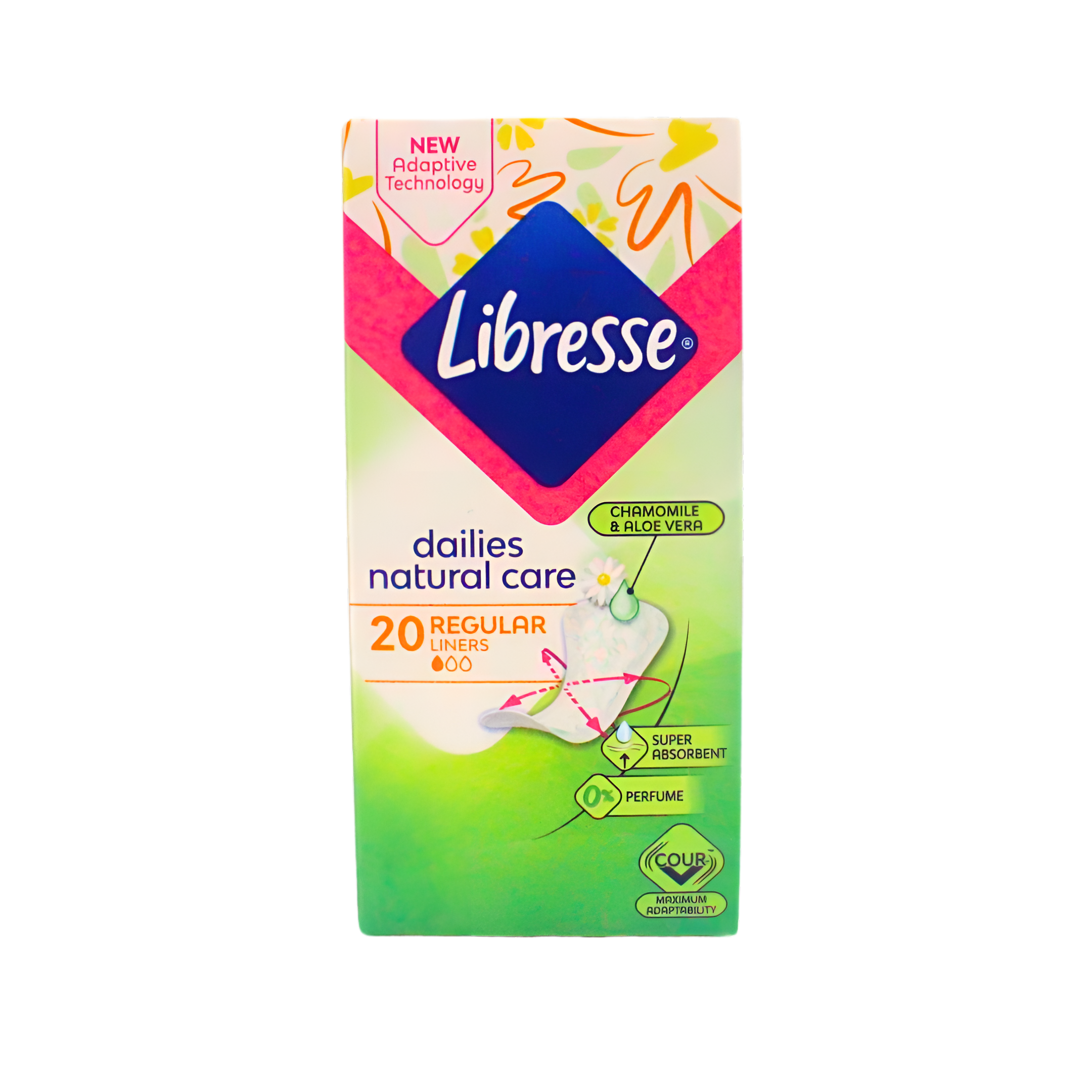 368-1 Libresse Natural Care dnevni ulošci normal,20kom - Image 1