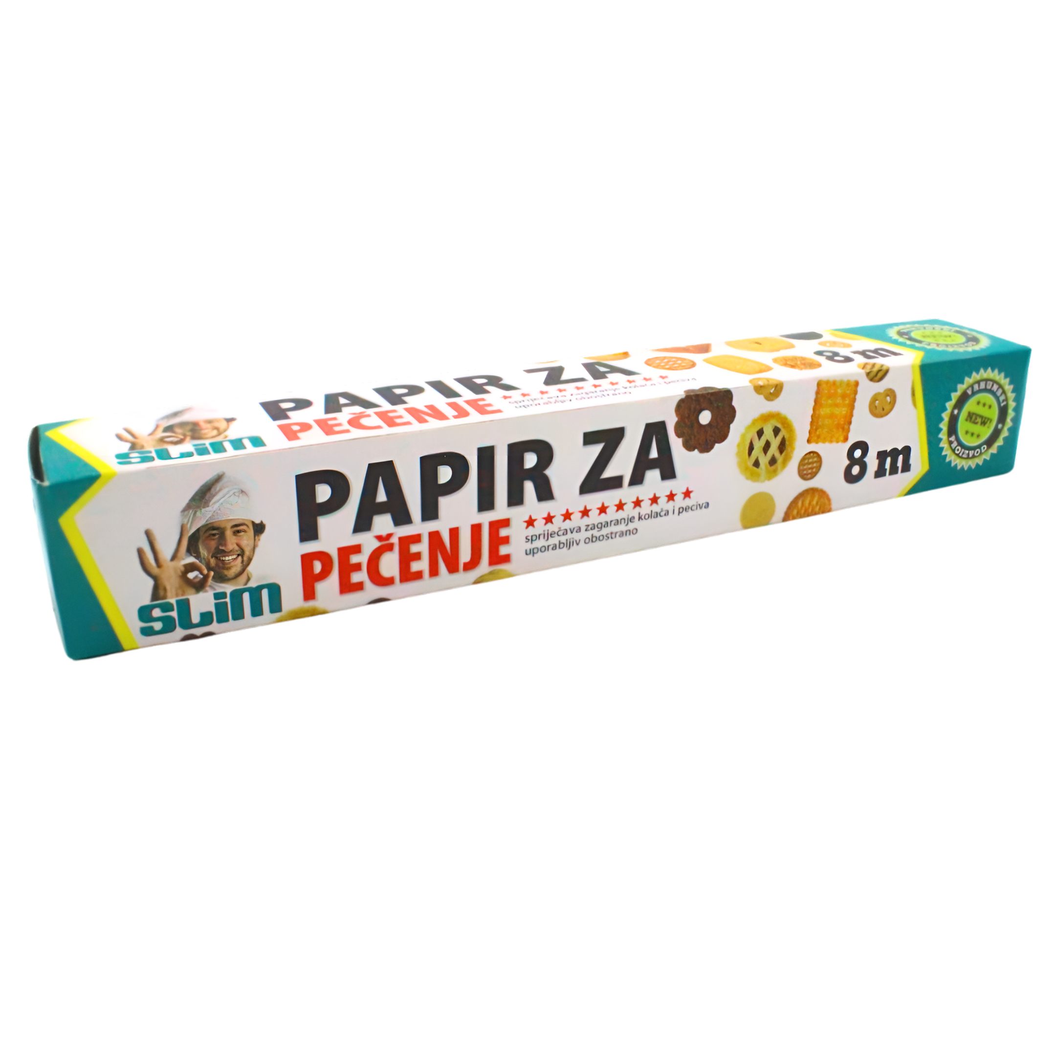 419-1 Slim papir za pečenje 8m - Image 1