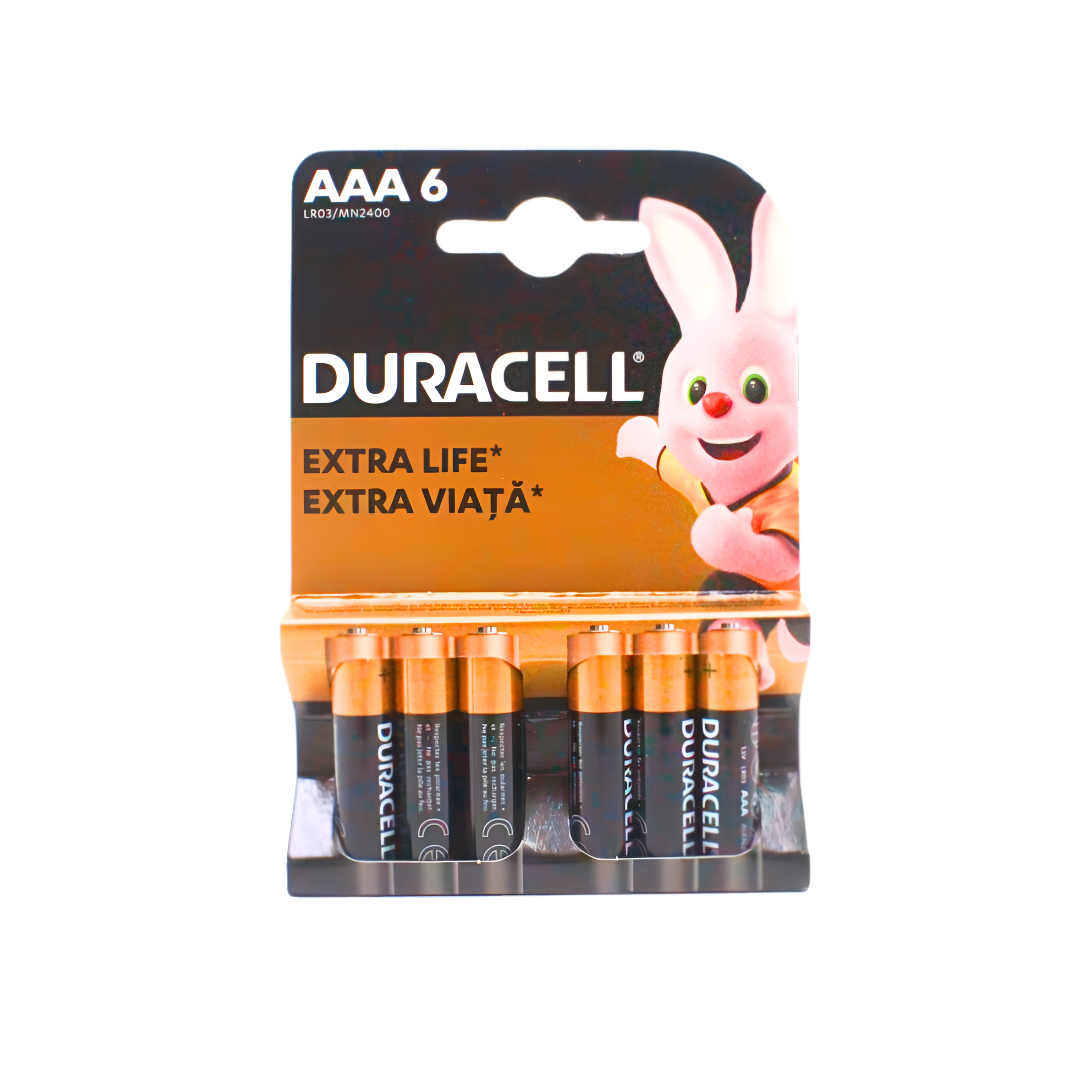 444-1 V - Duracell extra life baterije AAA LR3 6/1 - Image 1