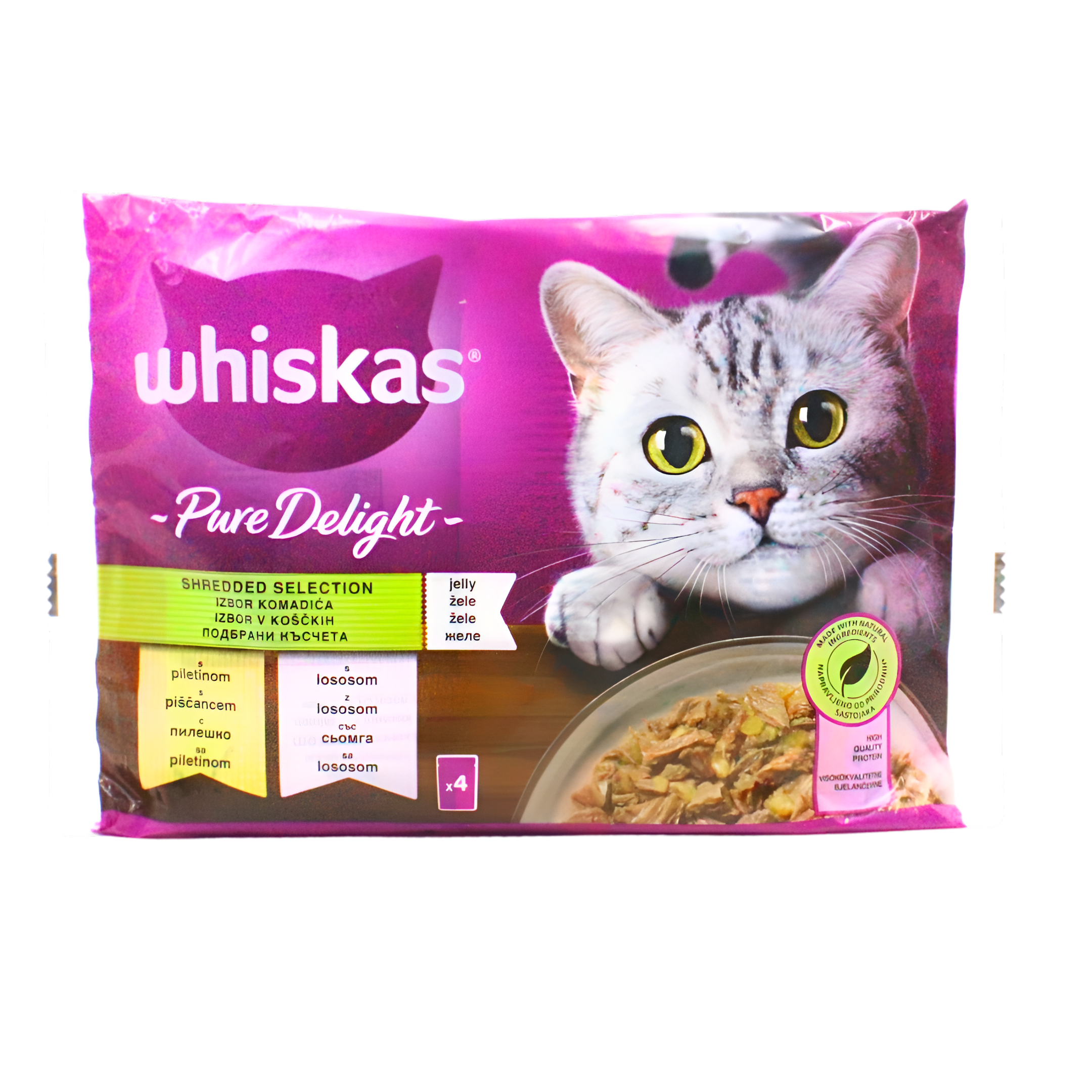 471-1 Whiskas mokra hrana za mačke piletina-losos,340g - Image 1