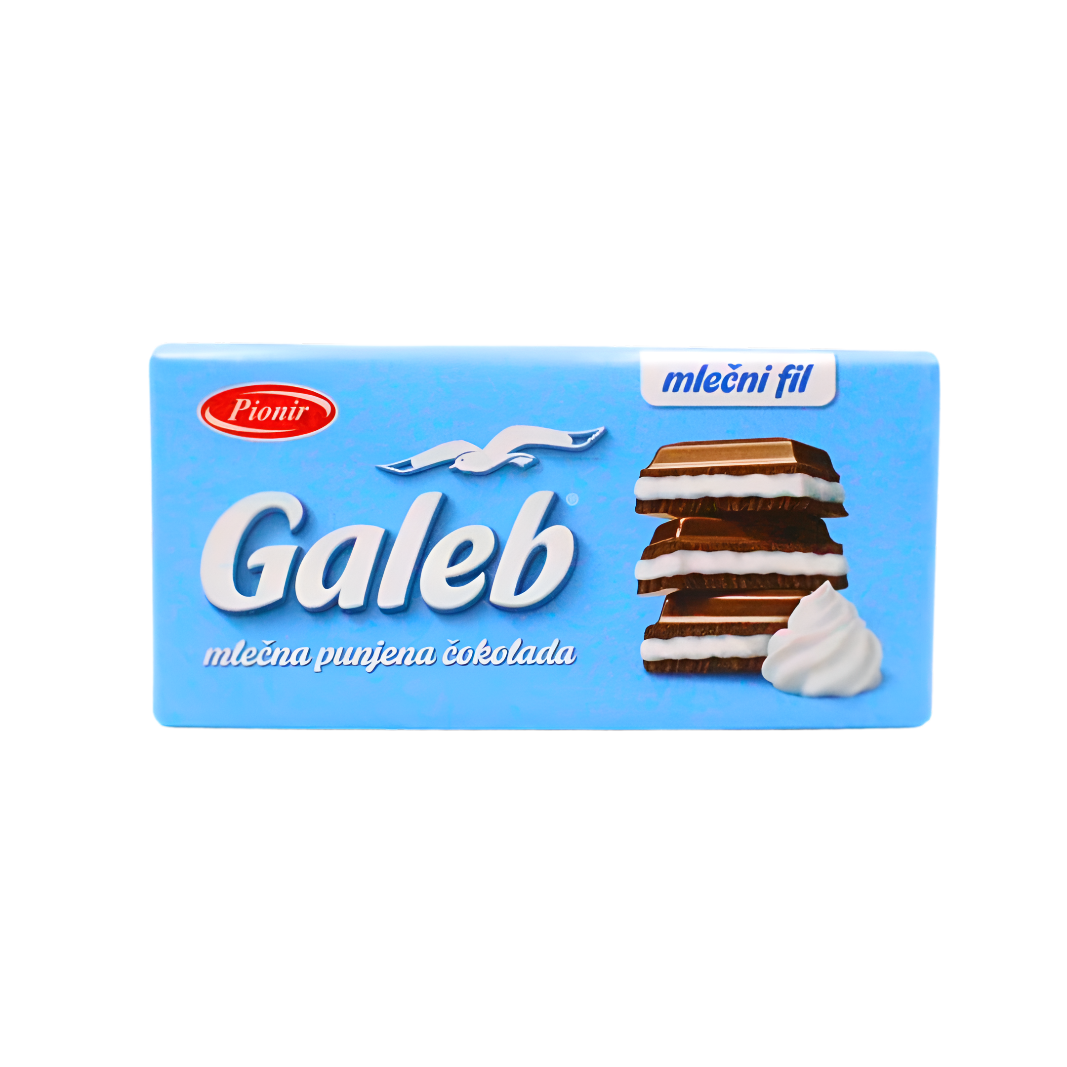 498-1 Čokolada Galeb mliječni fil 80g - Image 1