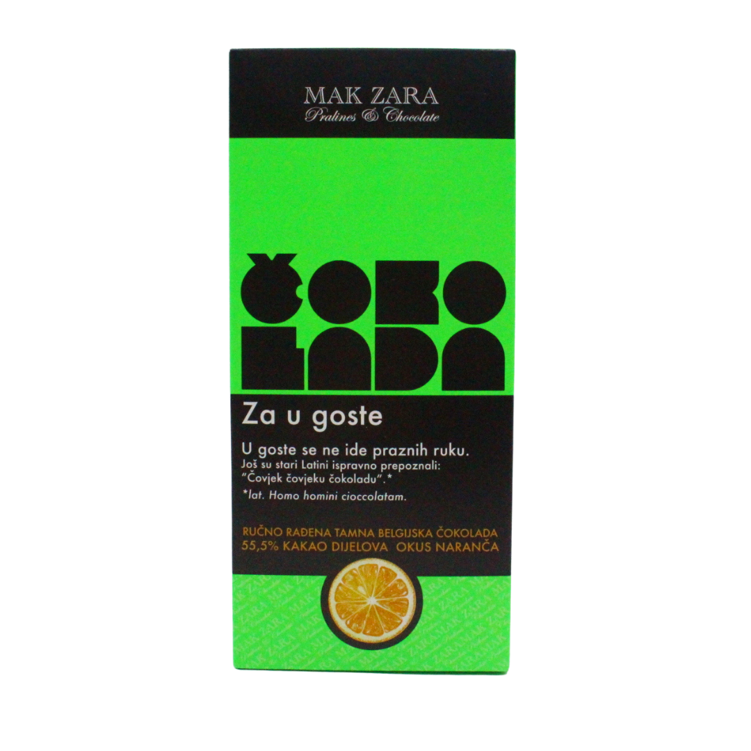 55 (2) Čokolada za u goste Mak Zara 90g - Image 1
