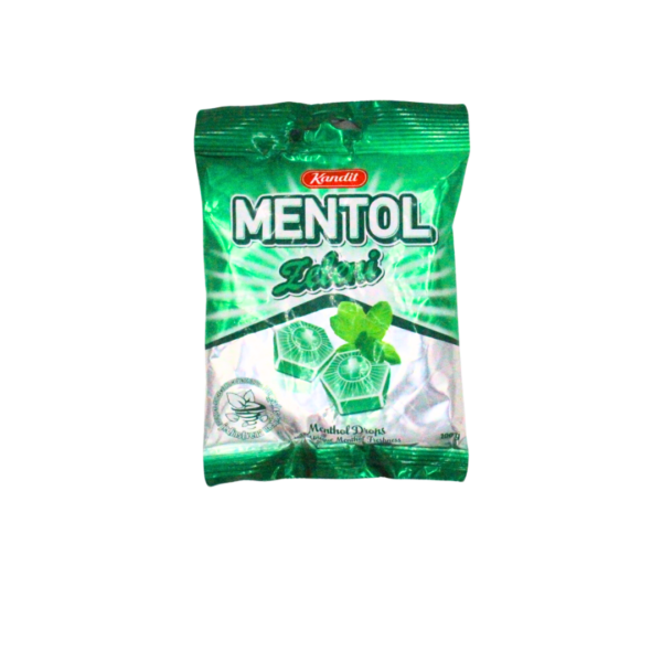 Mentol zeleni bombon 100g