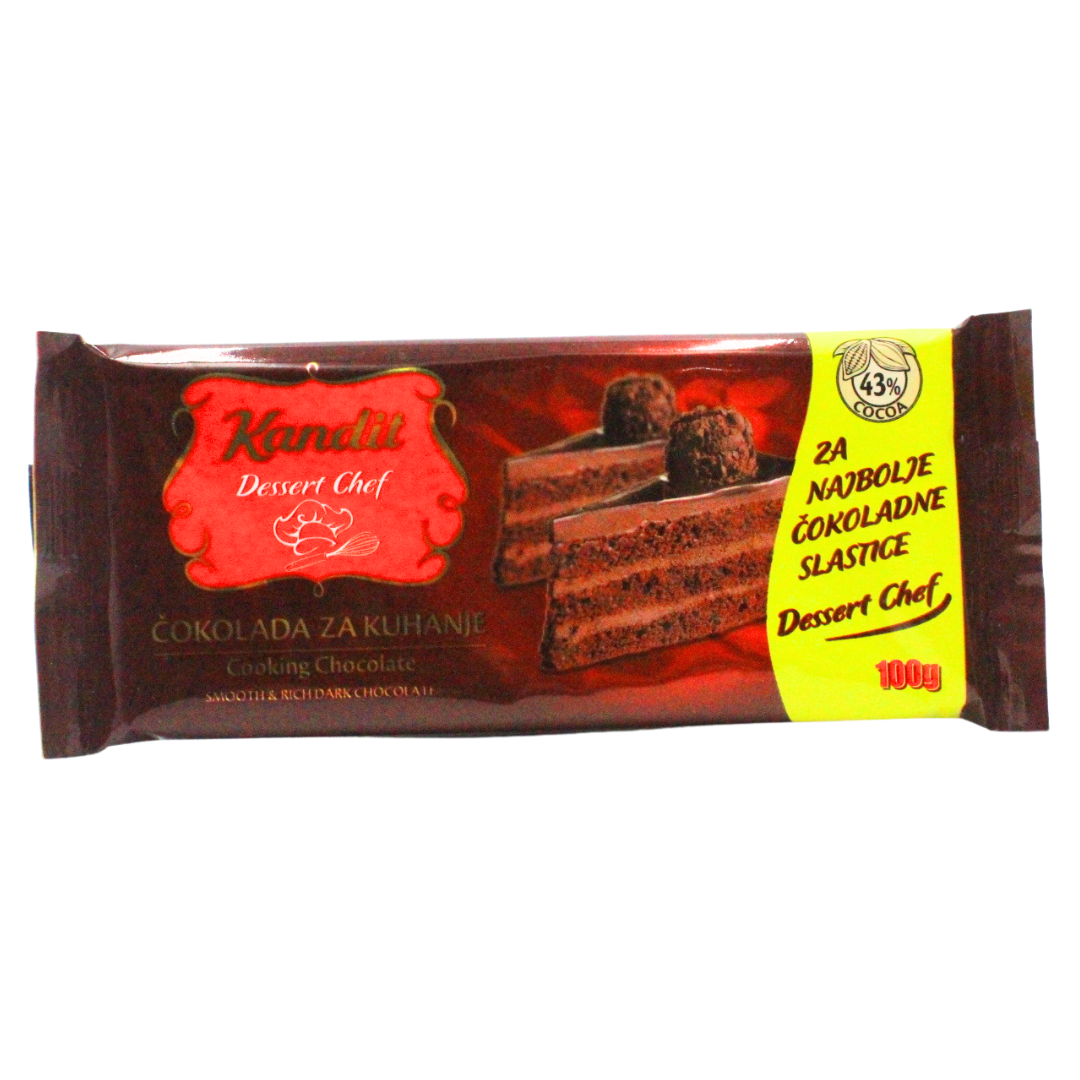 67 (1) Čokolada za kuhanje Kandit 100g - Image 1
