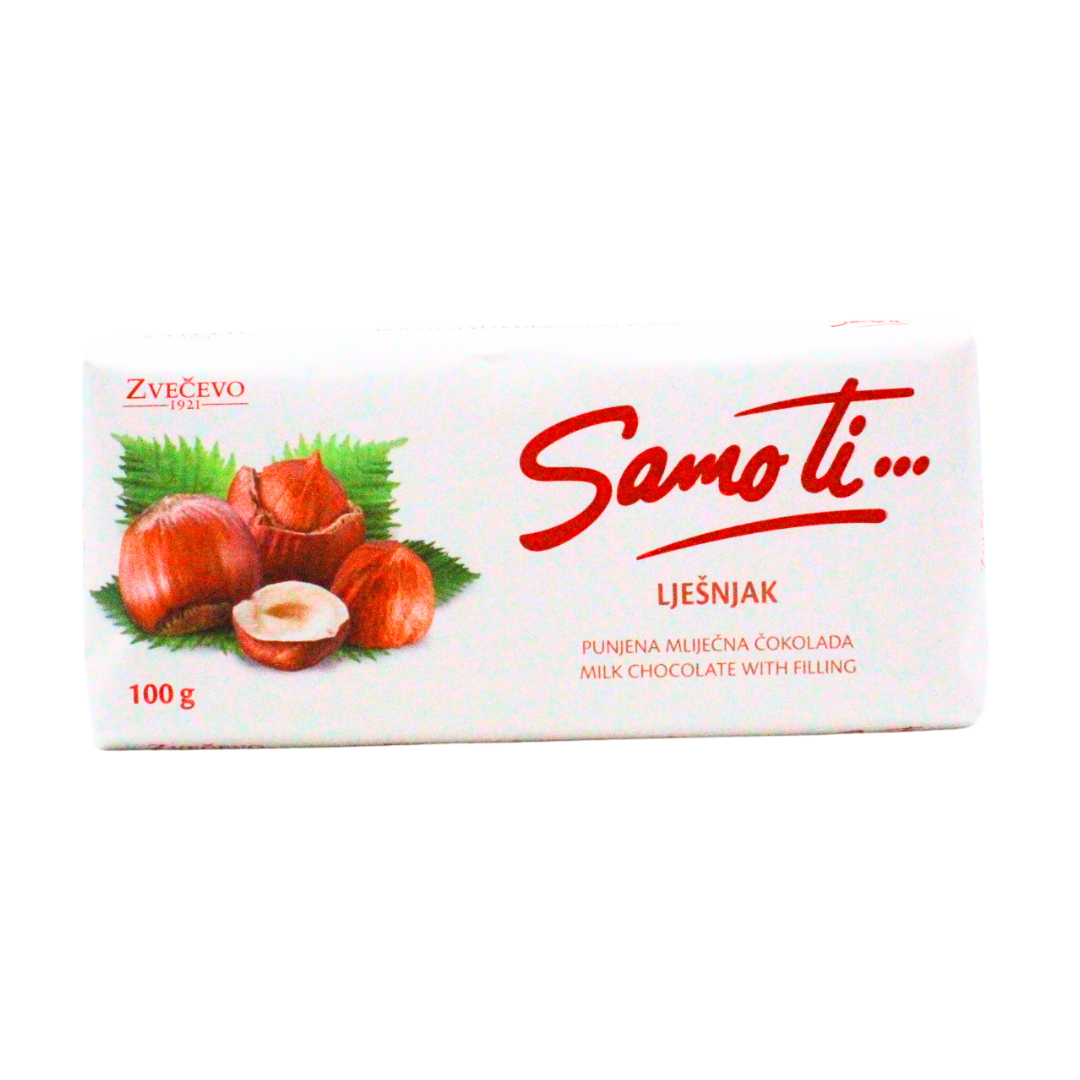 68 (2) Čokolada Samo ti lješnjak 100g - Image 1