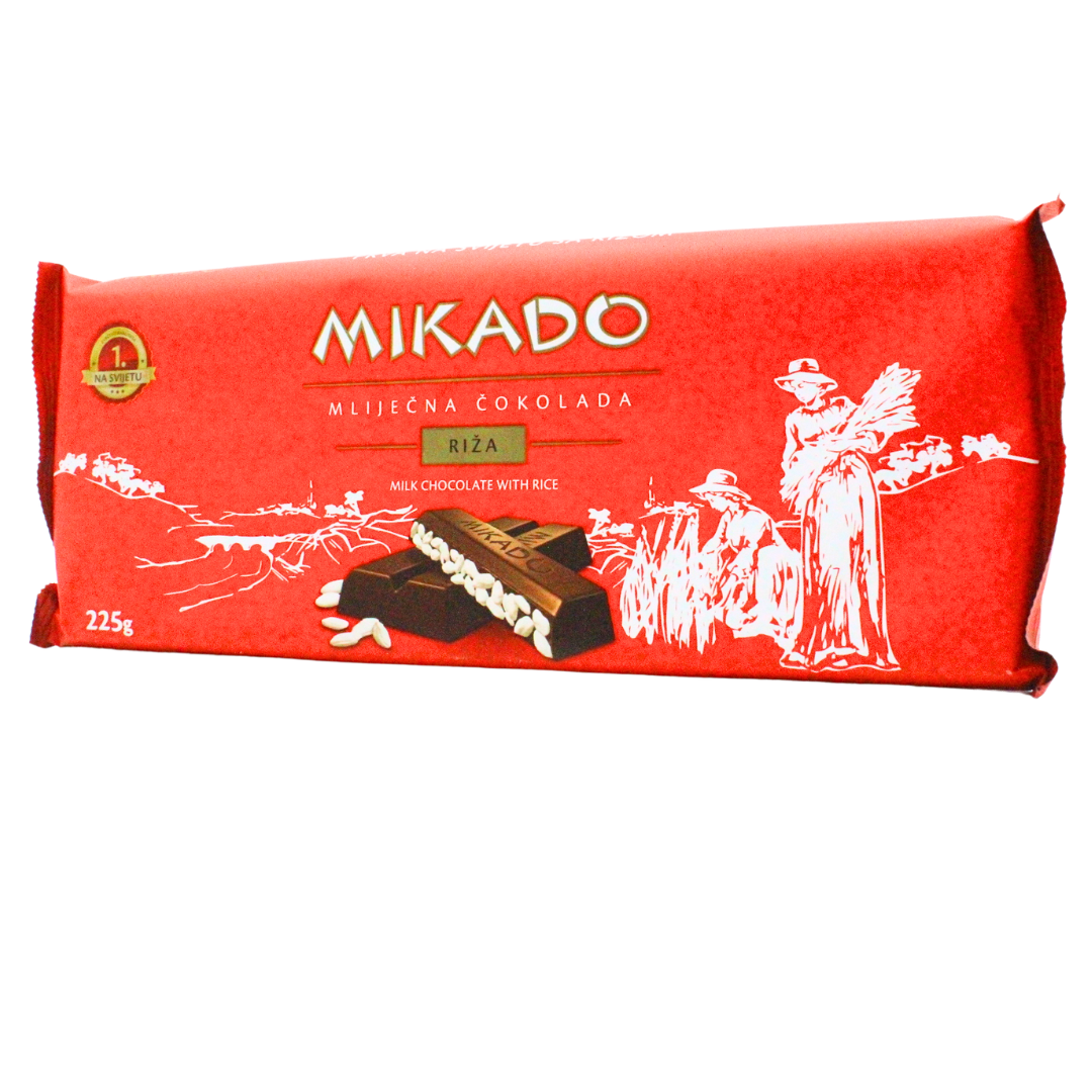 70 Čokolada Mikado riža 225g - Image 1