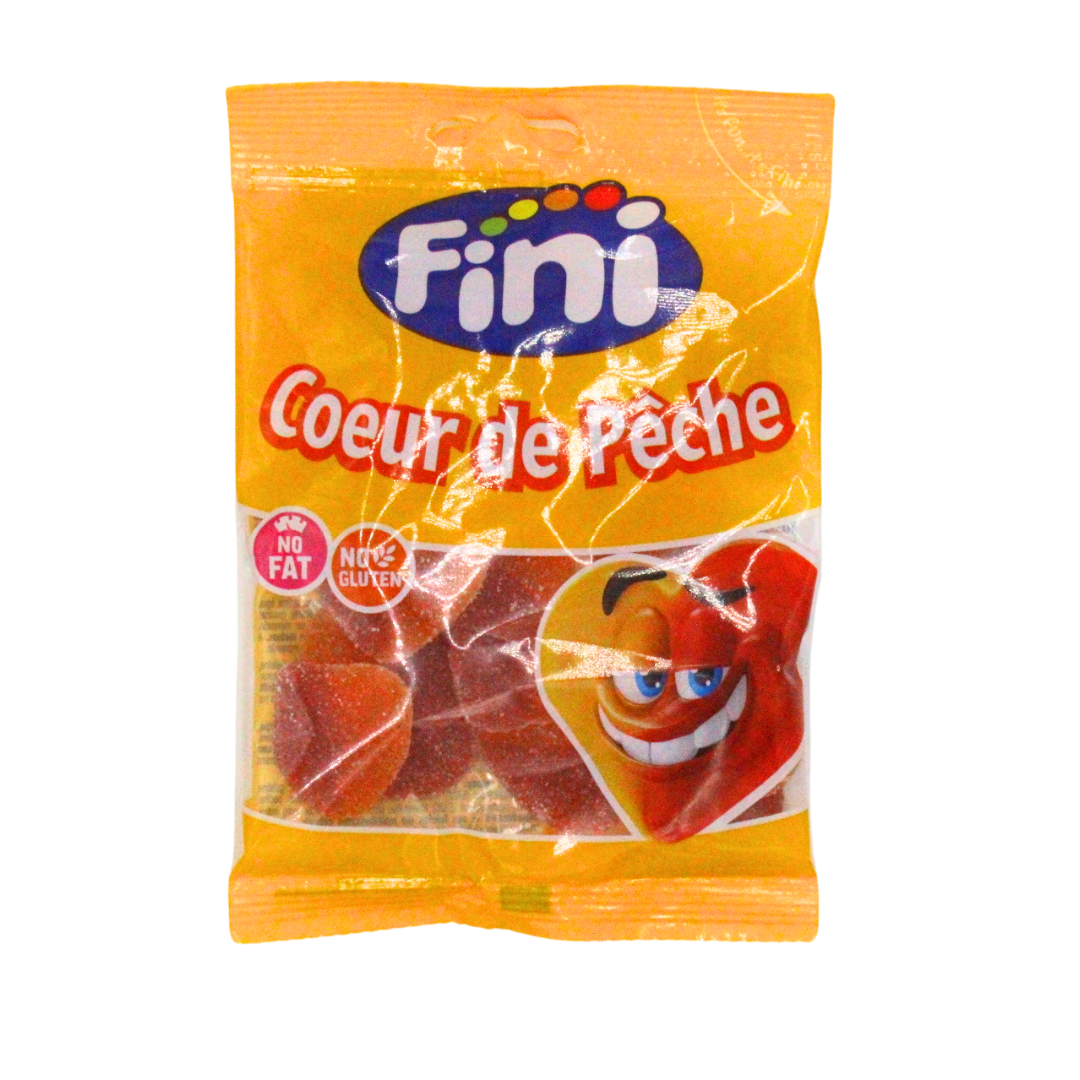 73 (1) Gumene bombone Coeur de peche ,100g Fini - Image 1