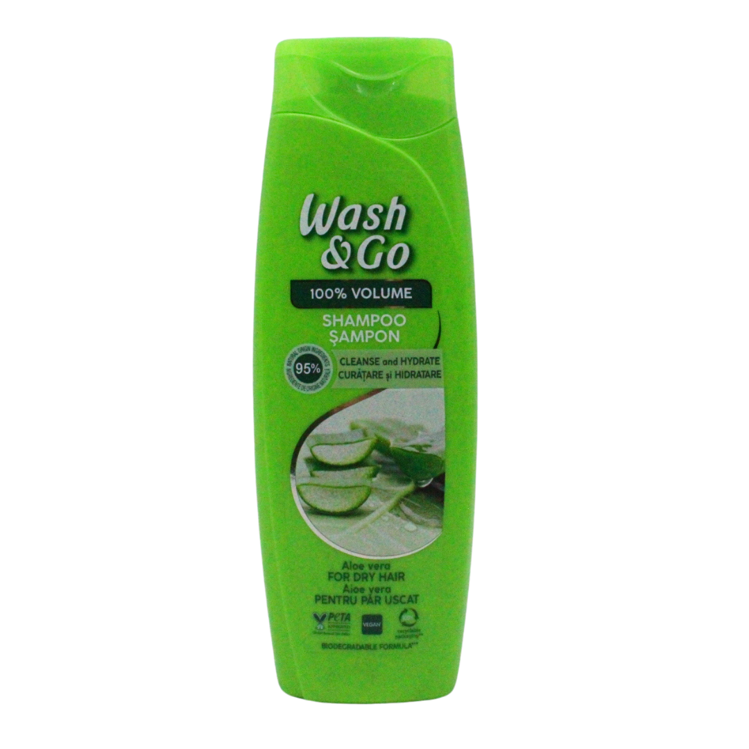 84 Šampon Wash&Go Aloe Vera 360 ml - Image 1