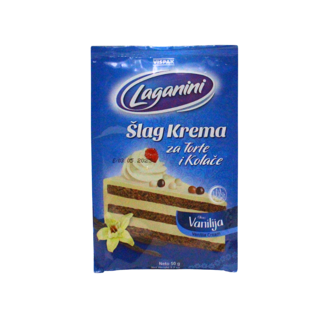 92 (1) Šlag krema vanilija Vispak 50g - Image 1