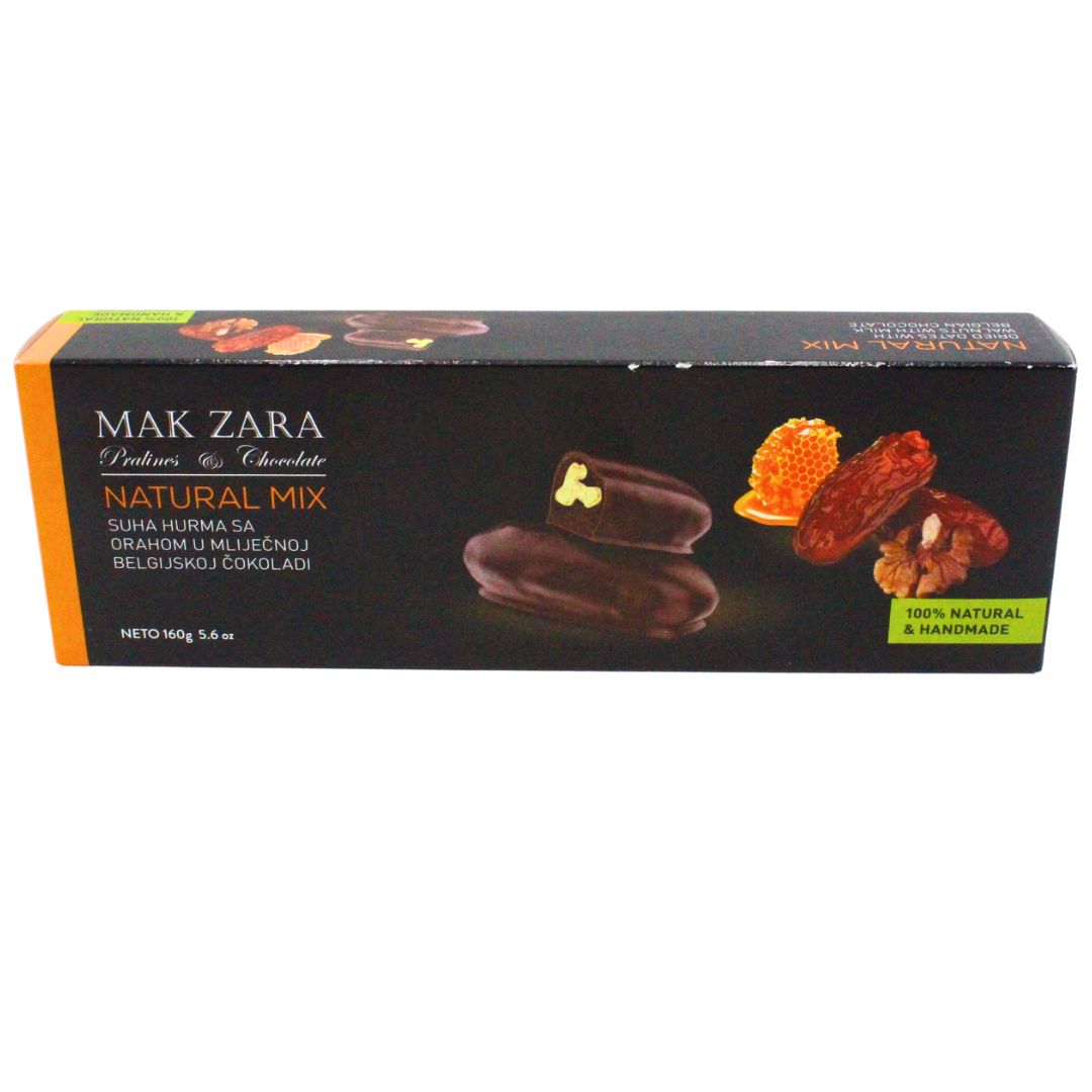 94 Natural mix hurma sa orahom 160g Mak Zara - Image 1