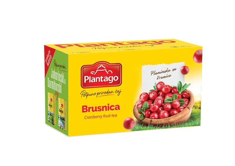 Plantago-Brusnica-horizontal.png Čaj brusnica 40g Plantago - Image 1