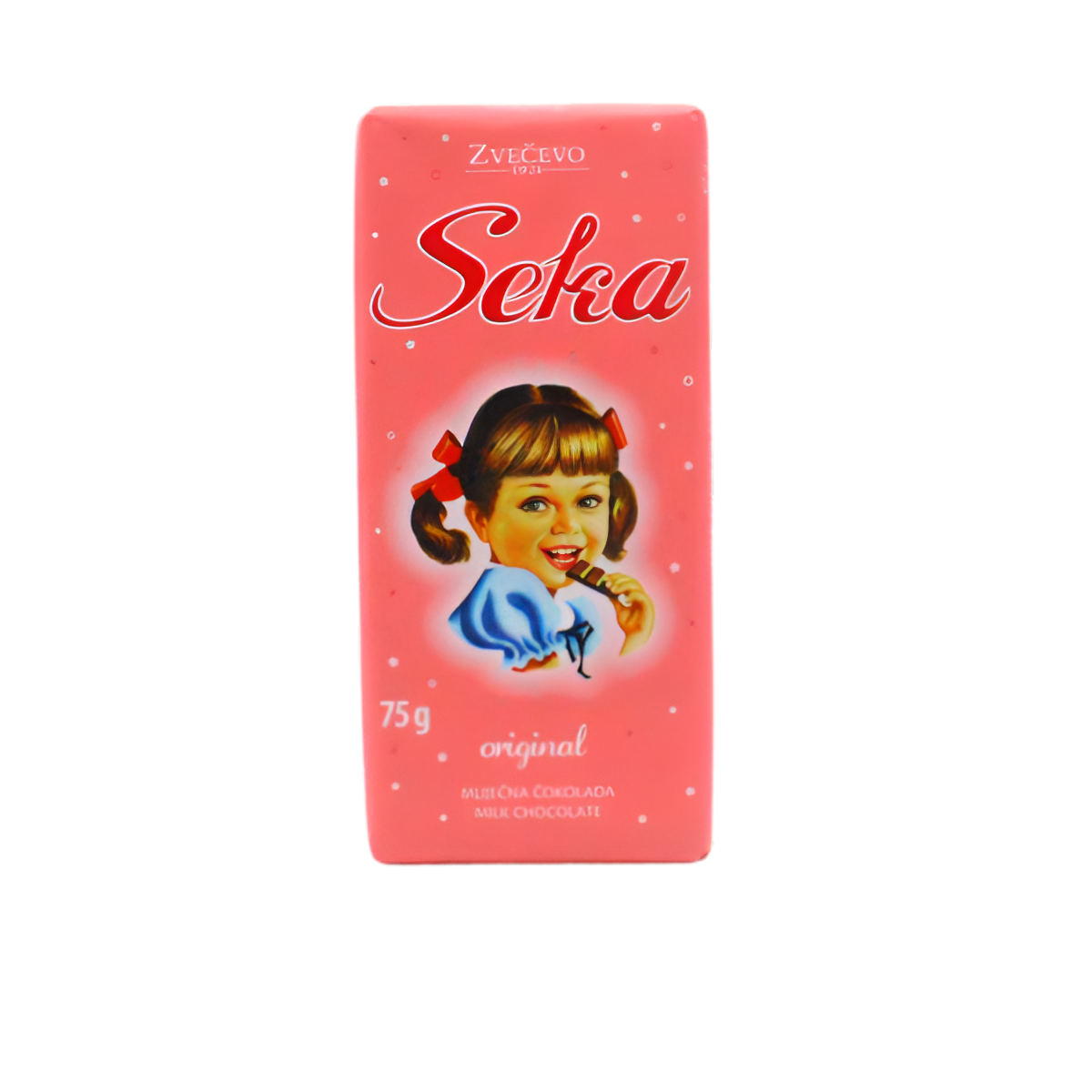 image-upscaled Čokolada Seka mliječna 75g - Image 1