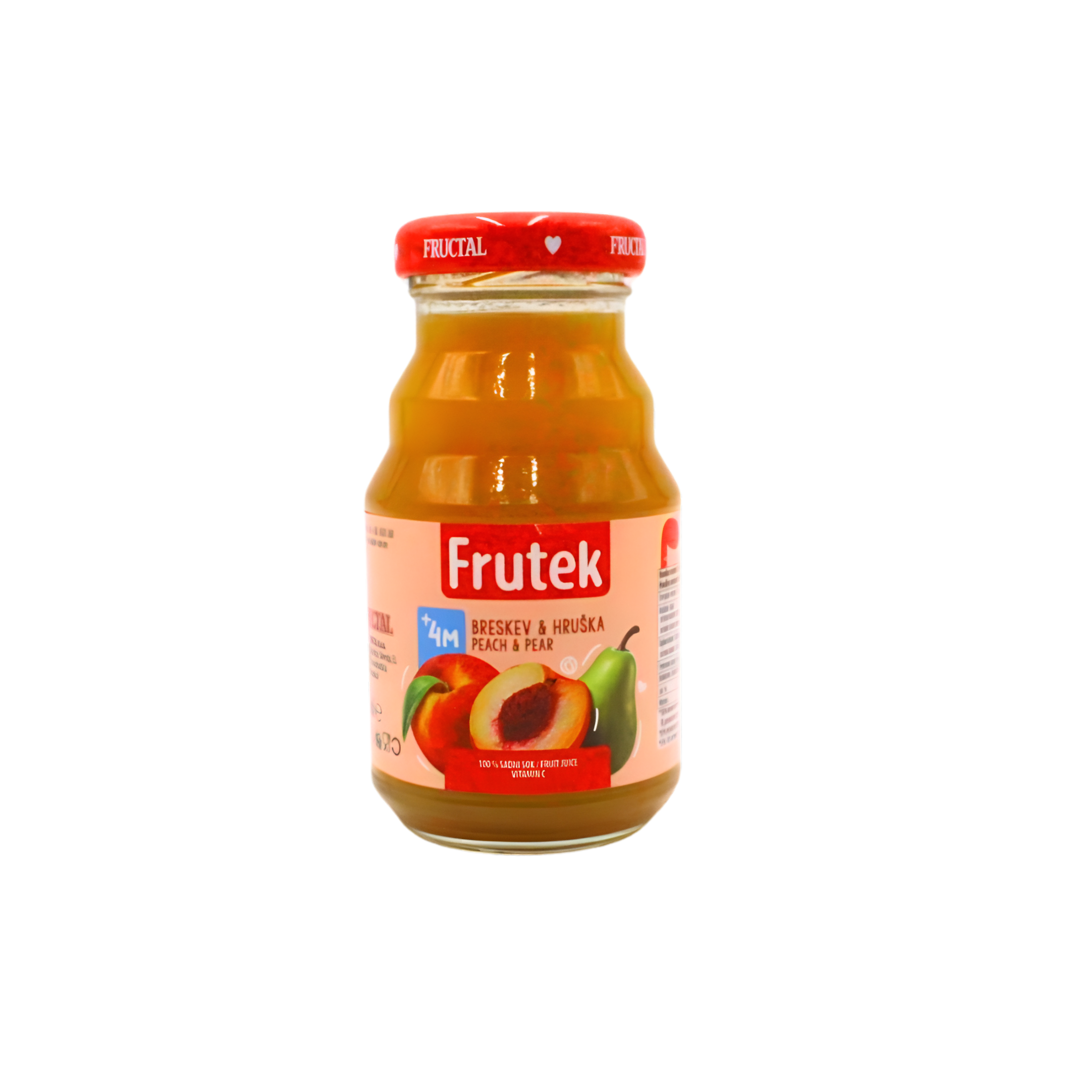 166 Frutek sok od breskve i kruške, 4+mj, 125ml - Image 1