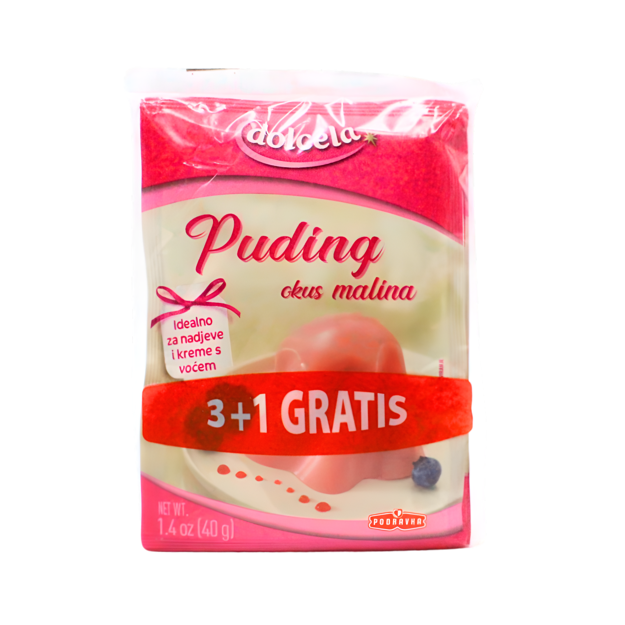181 Puding u prahu malina 3+1 Dolcela - Image 1