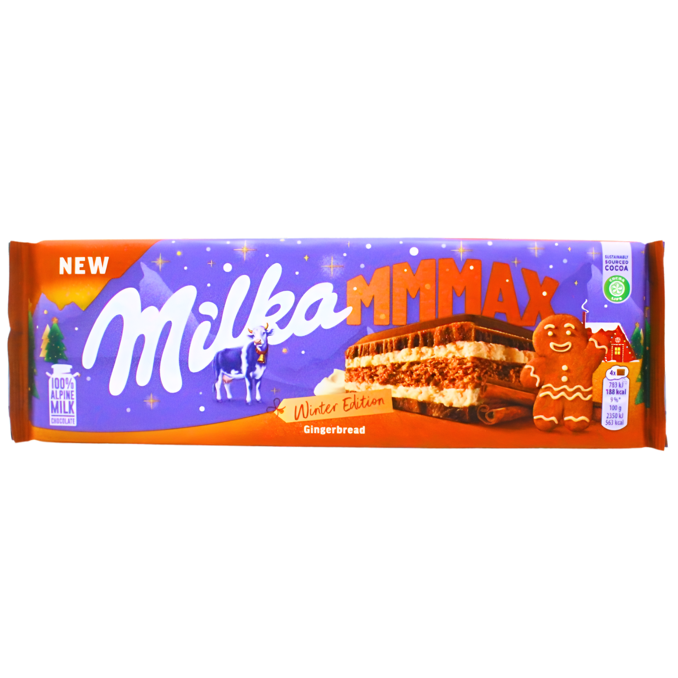 194 Čokolada Milka gingerbread 300g - Image 1