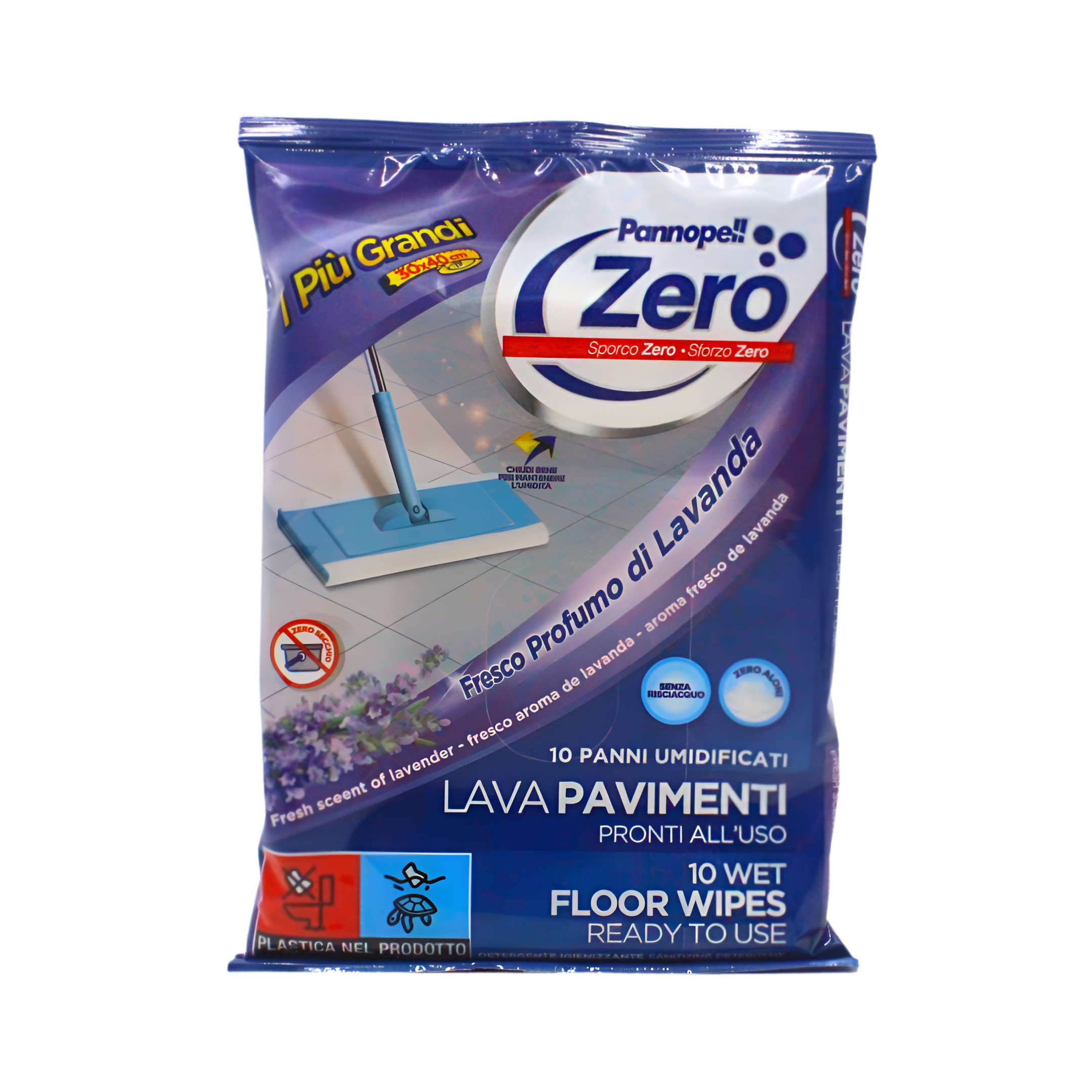 405-1 Vlažne maramice za čišćenje podova,Zero 10kom - Image 1