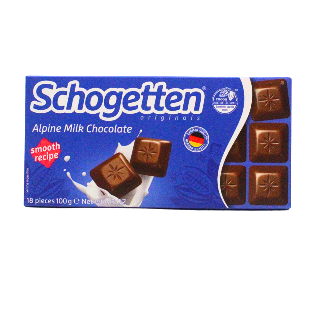 56 (2) Čokolada Schogetten mliječna 100g - Image 1