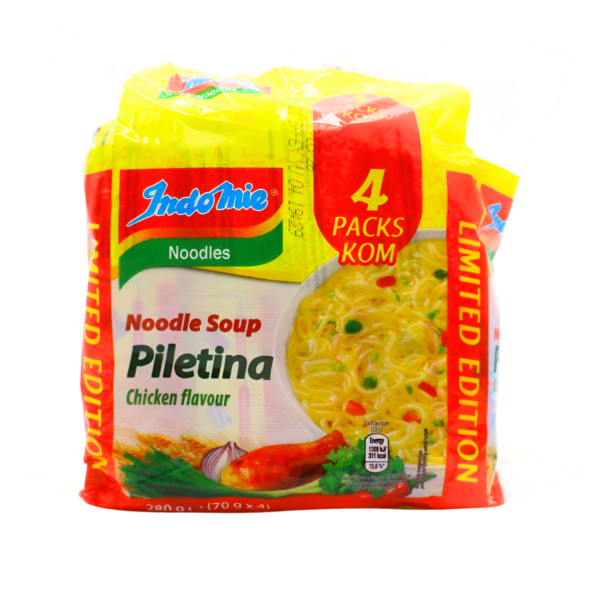 Indomie instant juha okus piletina, 4kom 280g