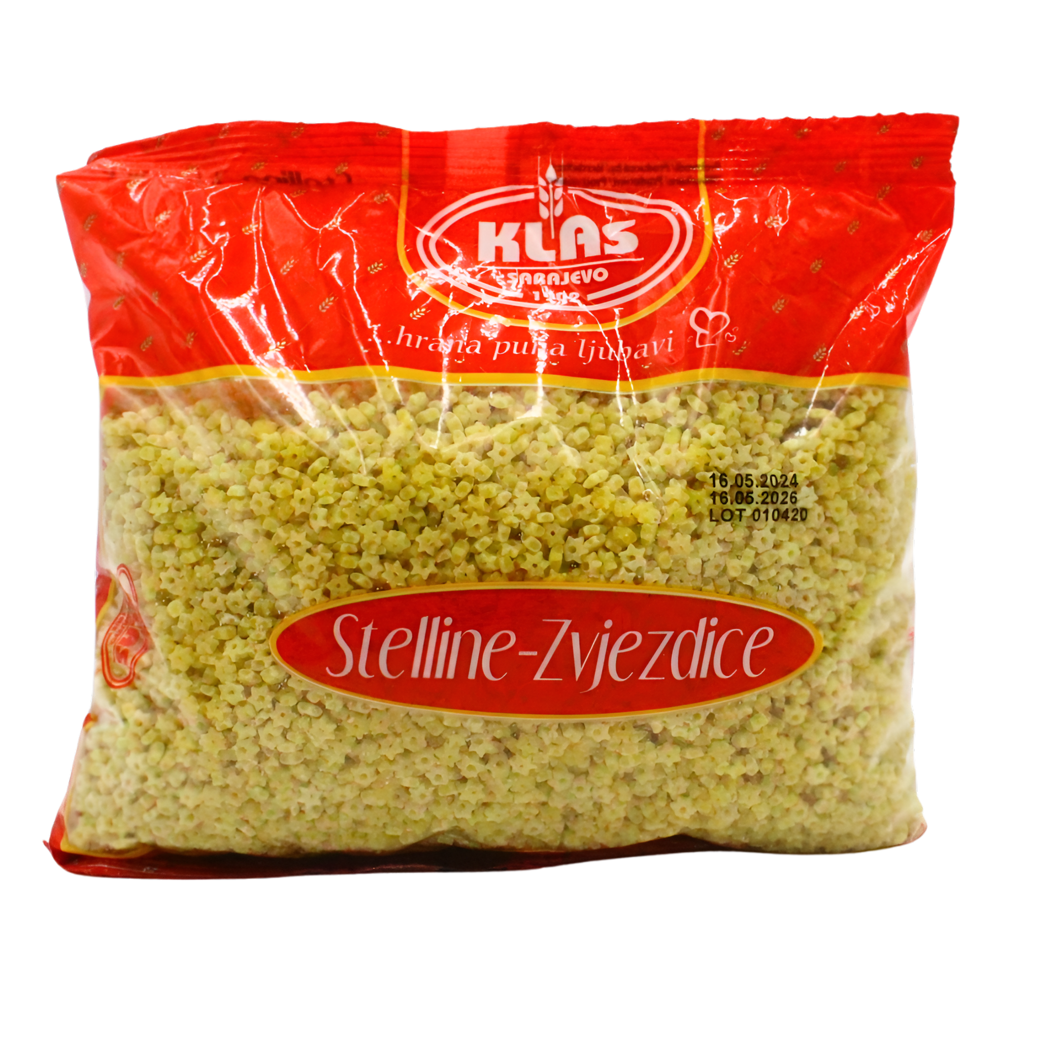 417-1 Tjestenina Zvijezdice 500g Klas - Image 1