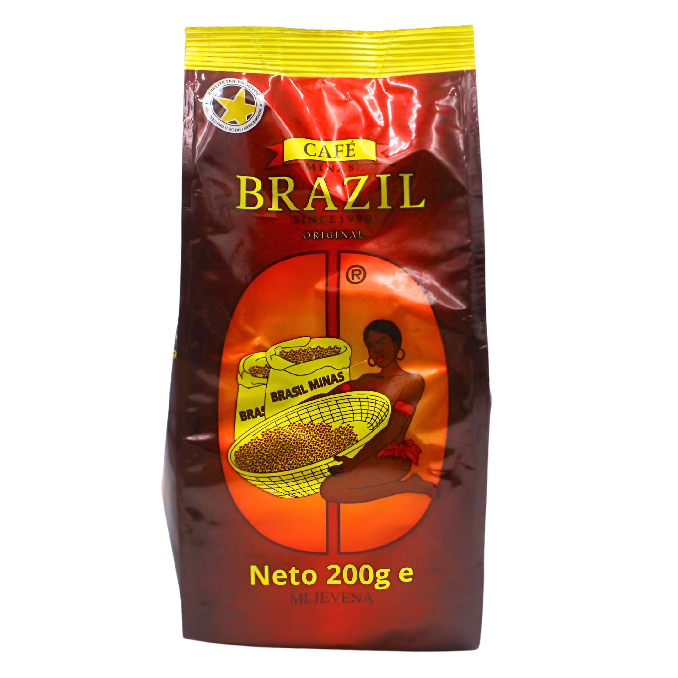 444-1 Kafa mljevena Brazil 200g - Image 1