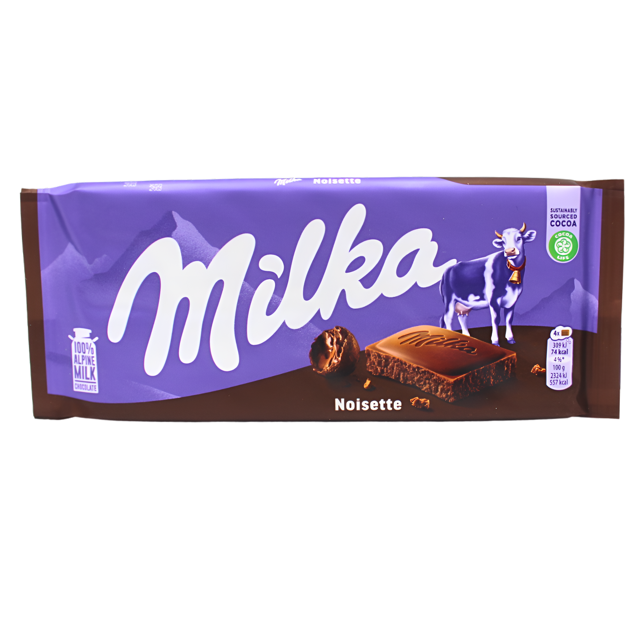 477-1 (2) Čokolada Milka noisette 80g - Image 1