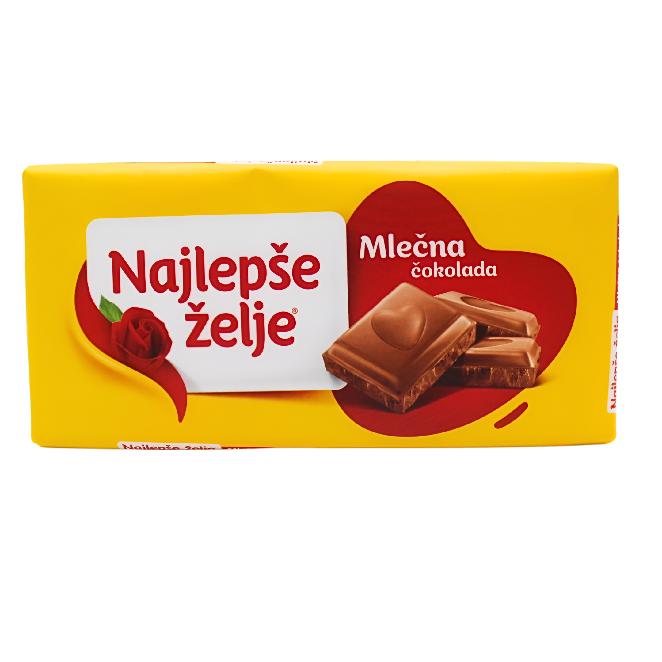 478-1 (2) Čokolada najljepše želje mliječna 90g - Image 1
