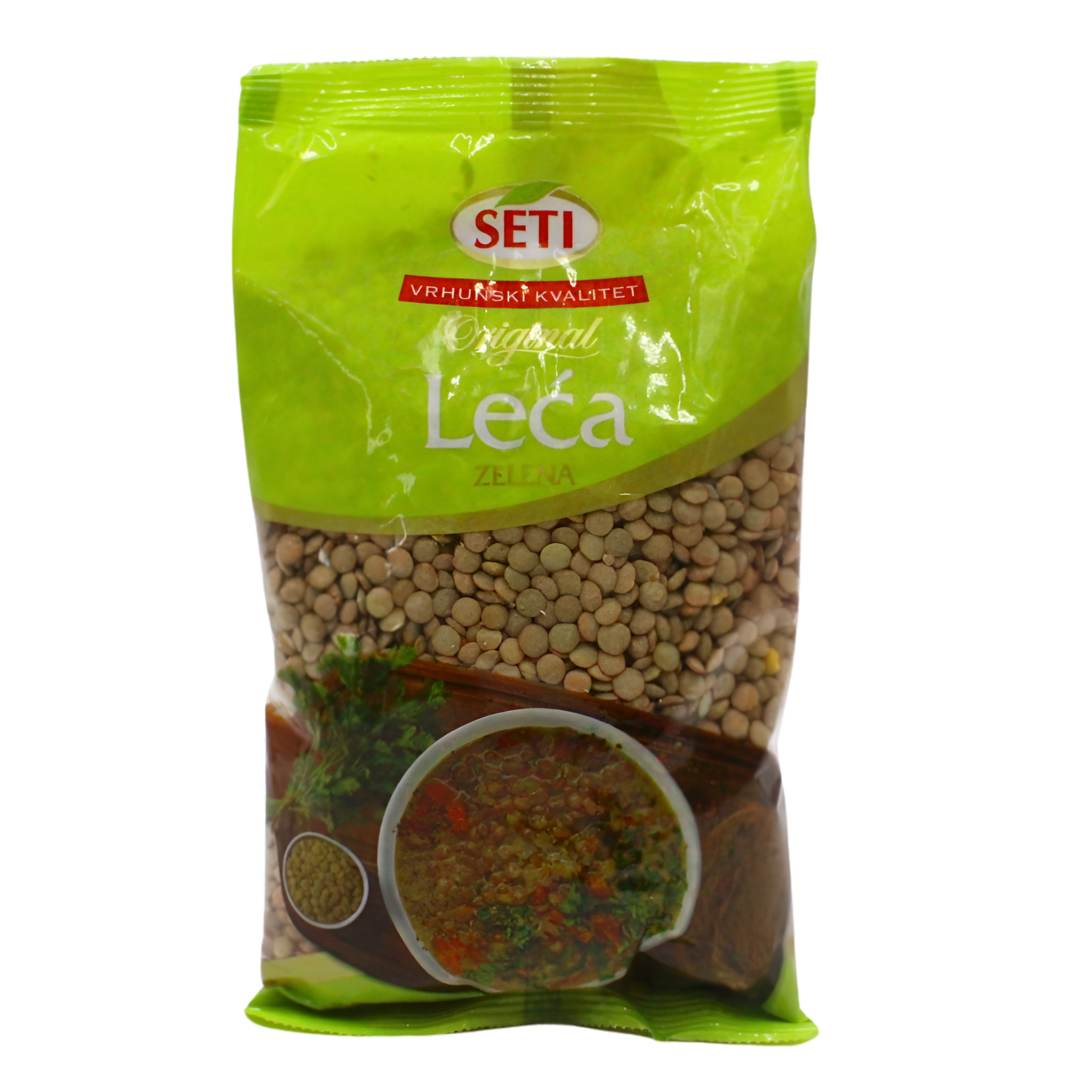 19-1 Leća zelena,500g Seti - Image 1