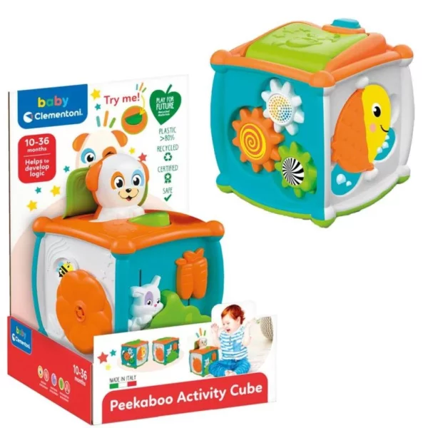 Clementoni peek-a boo aktivna kockica