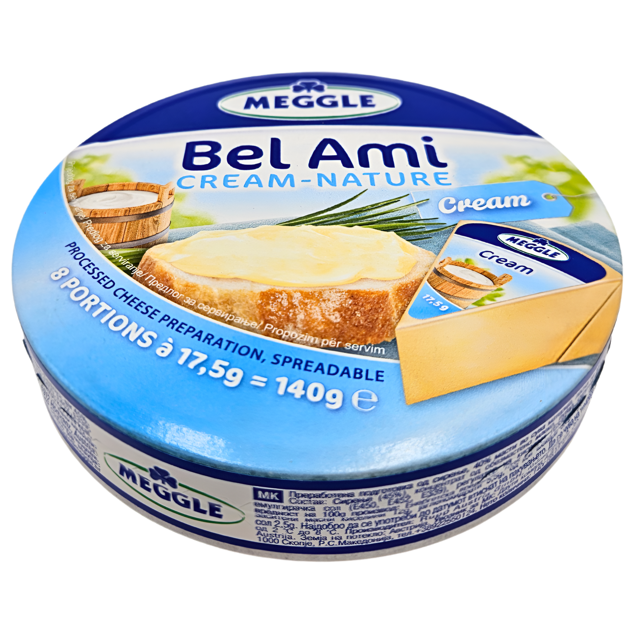 121-1 Sirni namaz cream classic 140 g Meggle - Image 1