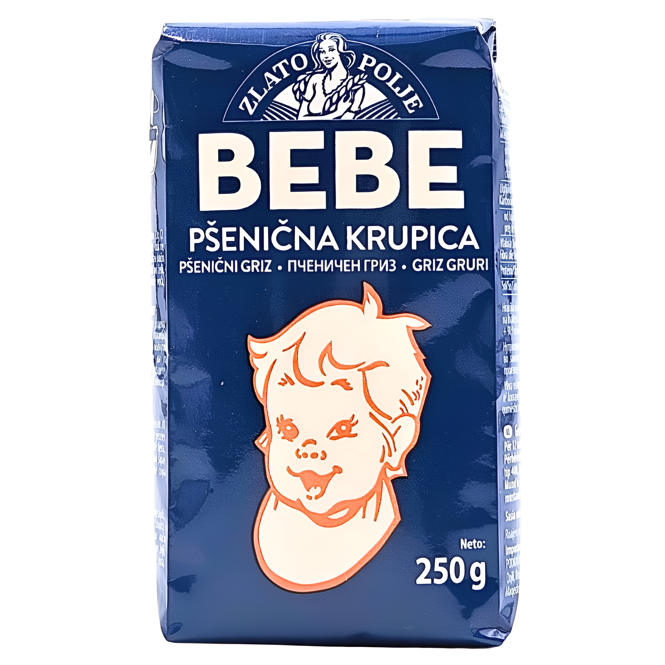 224-1 Pšenični griz Bebe, 250g Zlato Polje - Image 1
