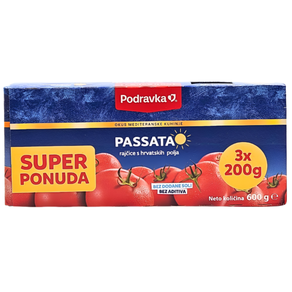 Paradajz dodatak jelima maxi 3x200 g Podravka