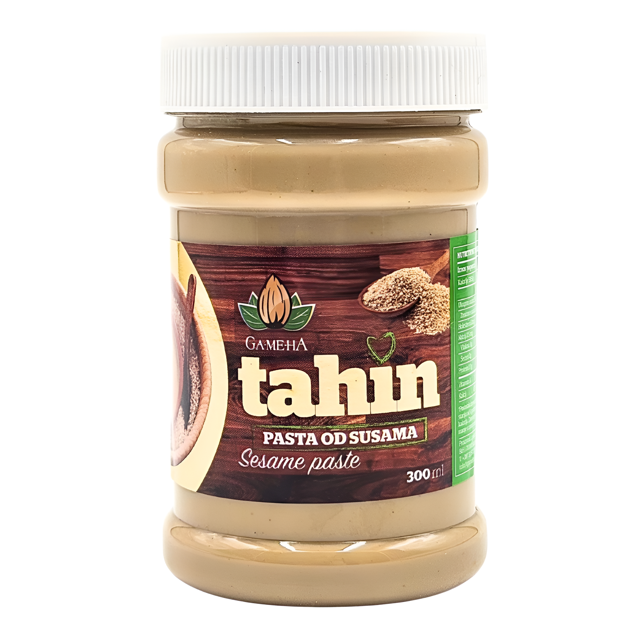 240-1 Tahin pasta od susama 300 ml Gameha - Image 1
